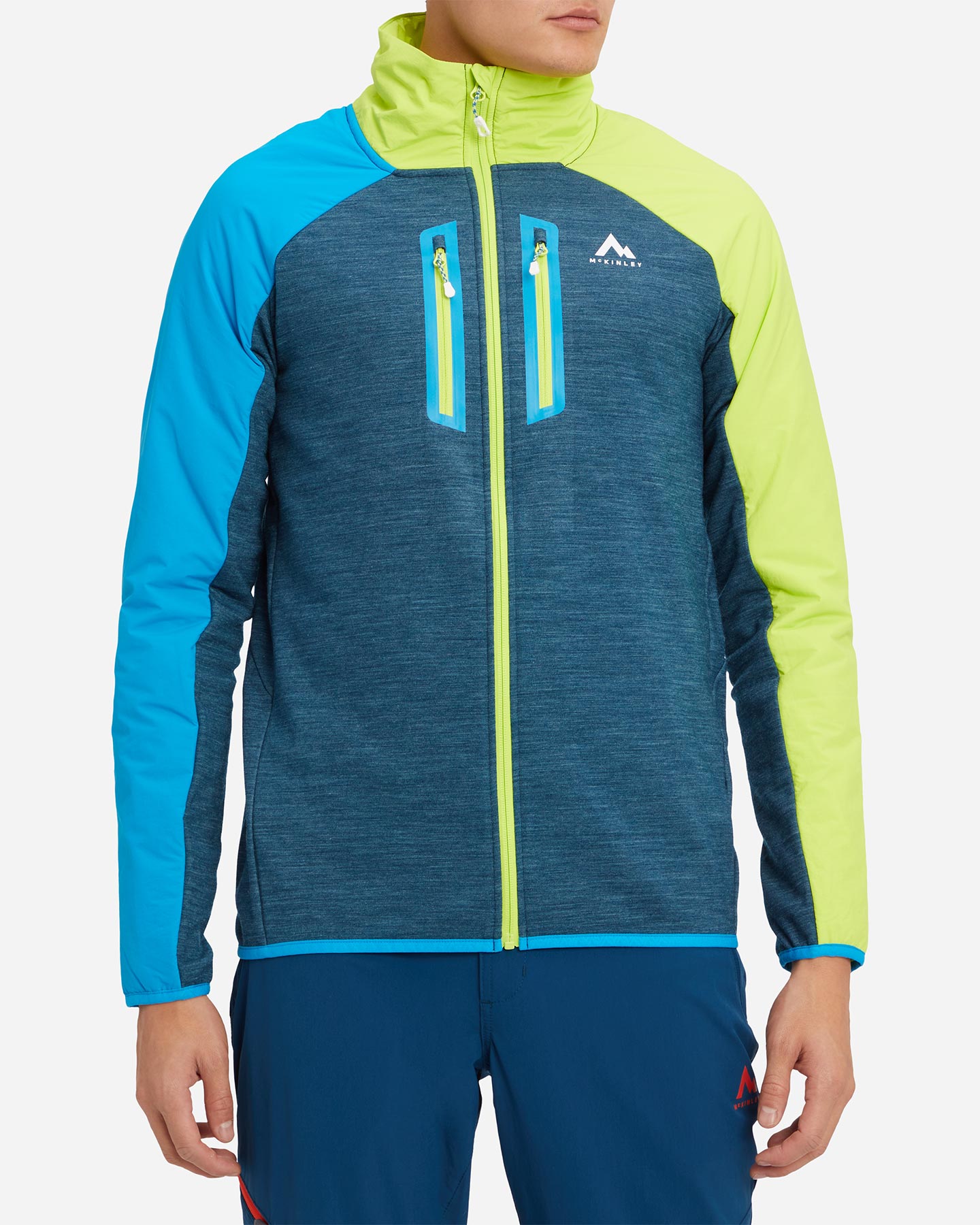 Pile MCKINLEY SEKANI FZ M - Blu - 1 | Cisalfa Sport