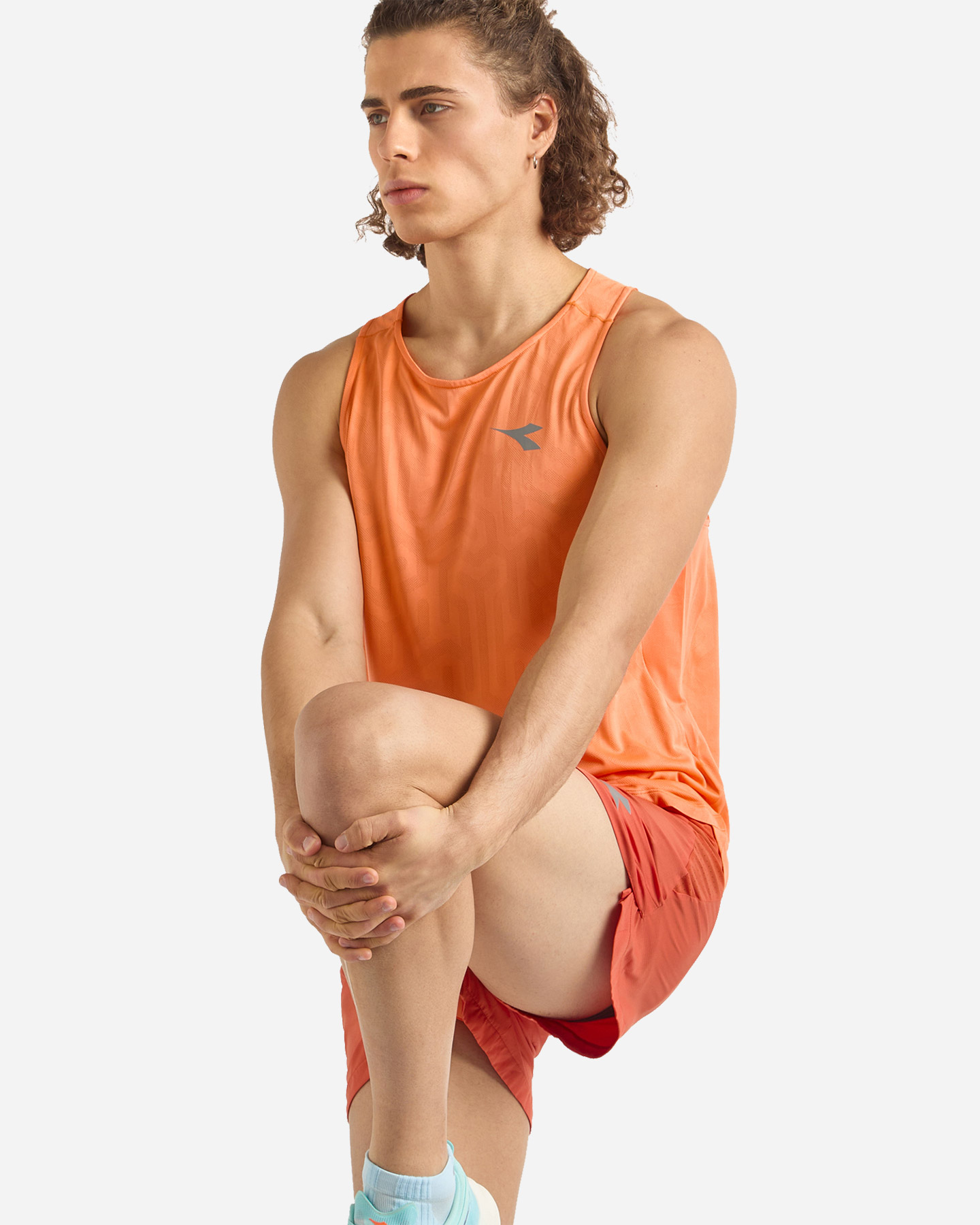 Canotta running DIADORA SUPERLIGHT M - Arancione - 3 | Cisalfa Sport