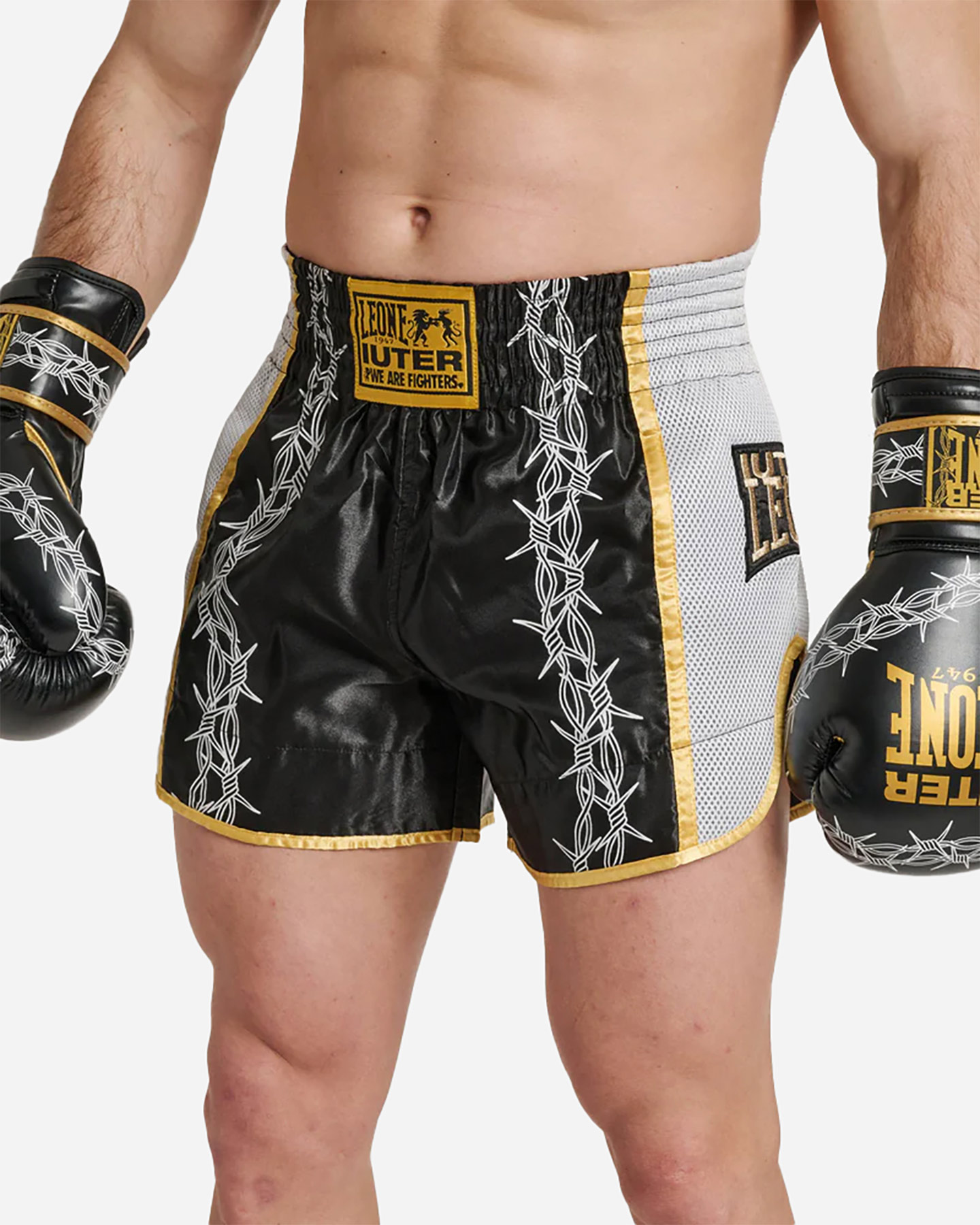 Pantaloncini LEONE KICK THAI IUTER  - Nero - 1 | Cisalfa Sport