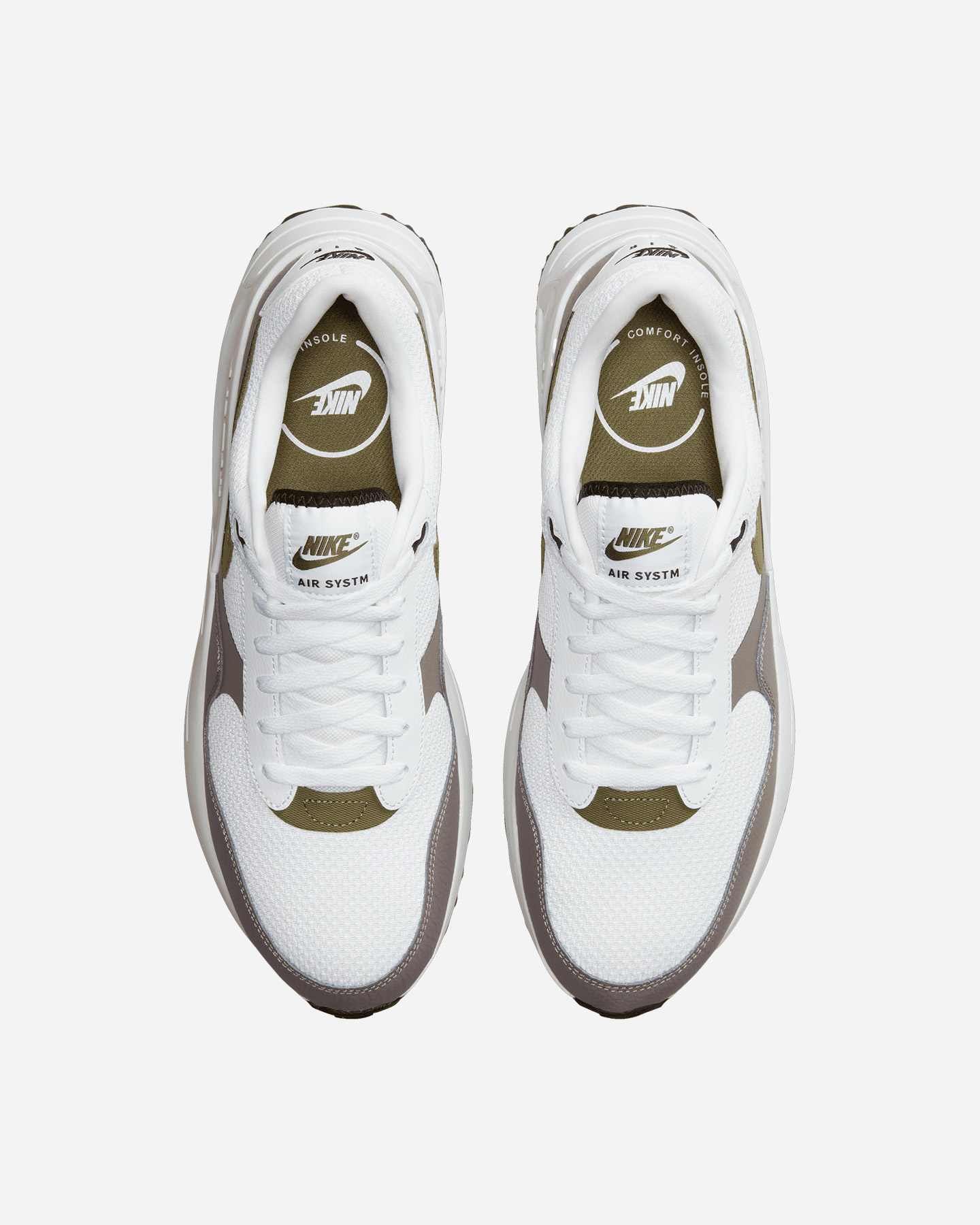 Scarpe sneakers NIKE AIR MAX SYSTM M - Bianco - 3 | Cisalfa Sport