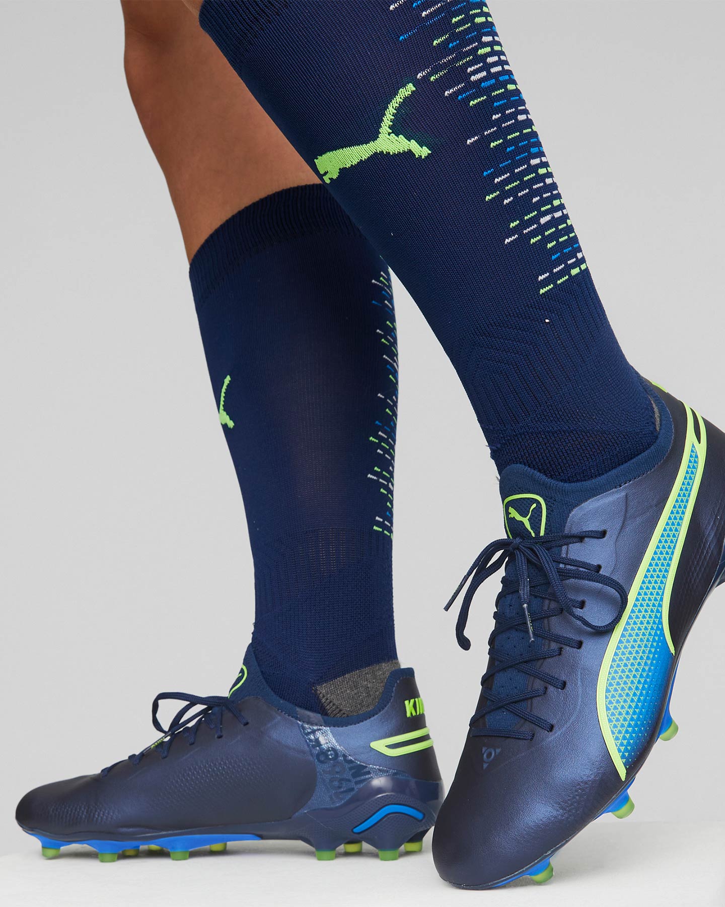 Scarpe calcio PUMA KING ULTIMATE FG-AG M - Blu Navy - 5 | Cisalfa Sport