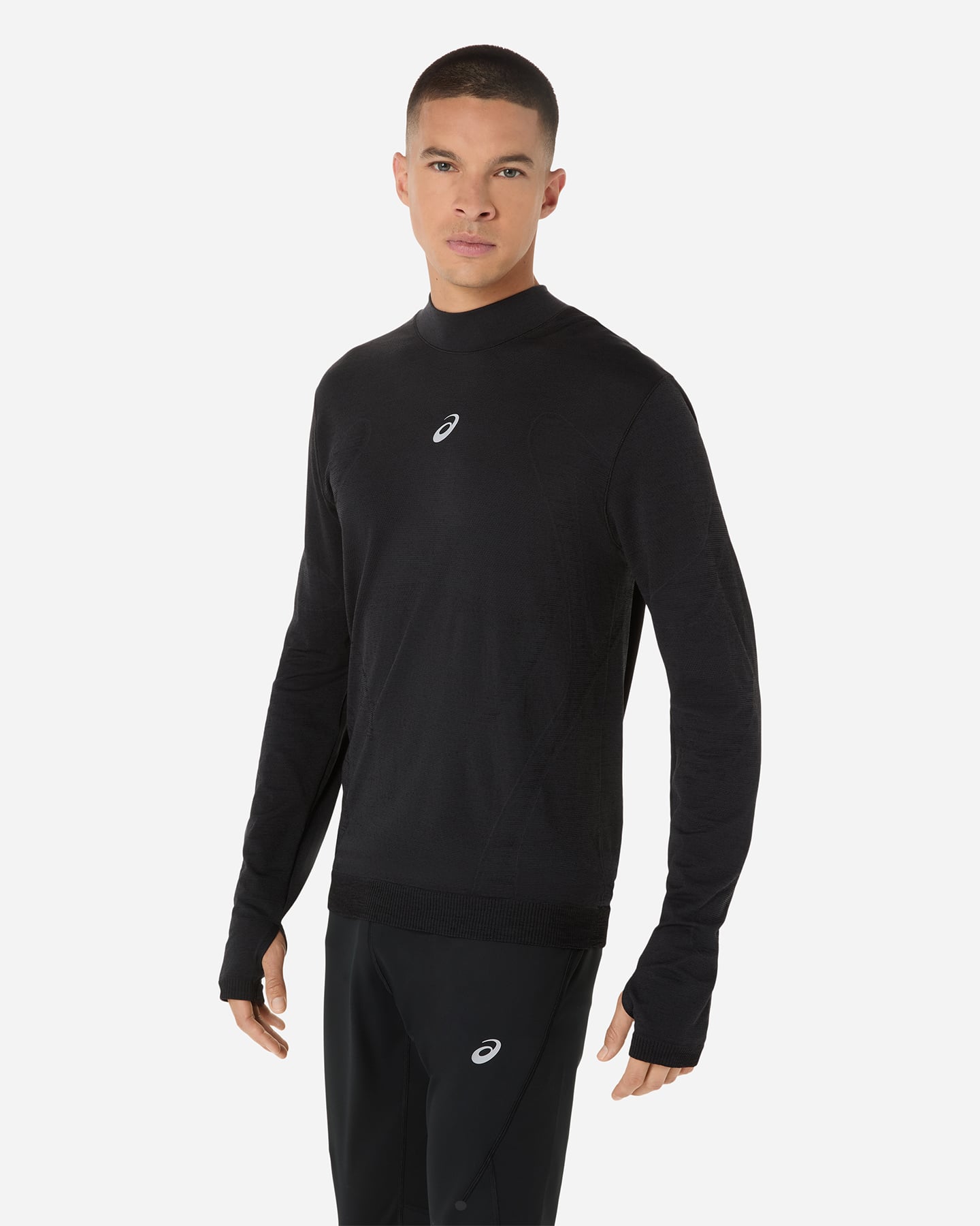 Maglia running ASICS ROAD M - Nero - 1 | Cisalfa Sport