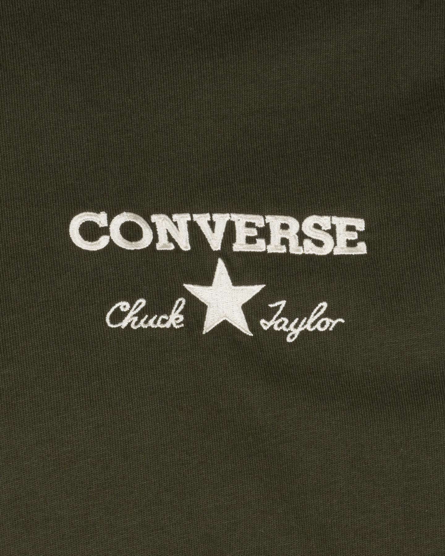 T-shirt CONVERSE BIG CHUCK M - Verde - 2 | Cisalfa Sport