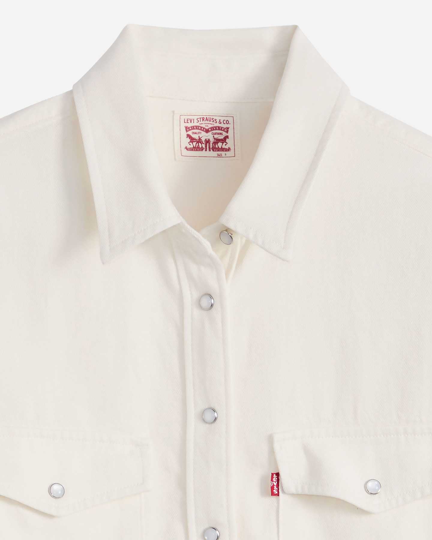Camicia LEVI'S ICONIC WESTERN W - Bianco - 4 | Cisalfa Sport