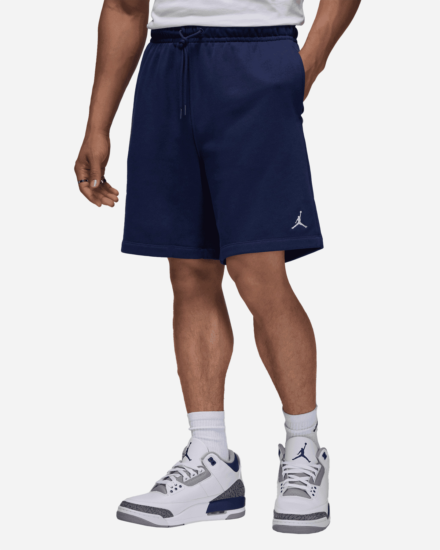Pantaloncini NIKE JORDAN BROOKLIN M - Blu Navy - 0 | Cisalfa Sport