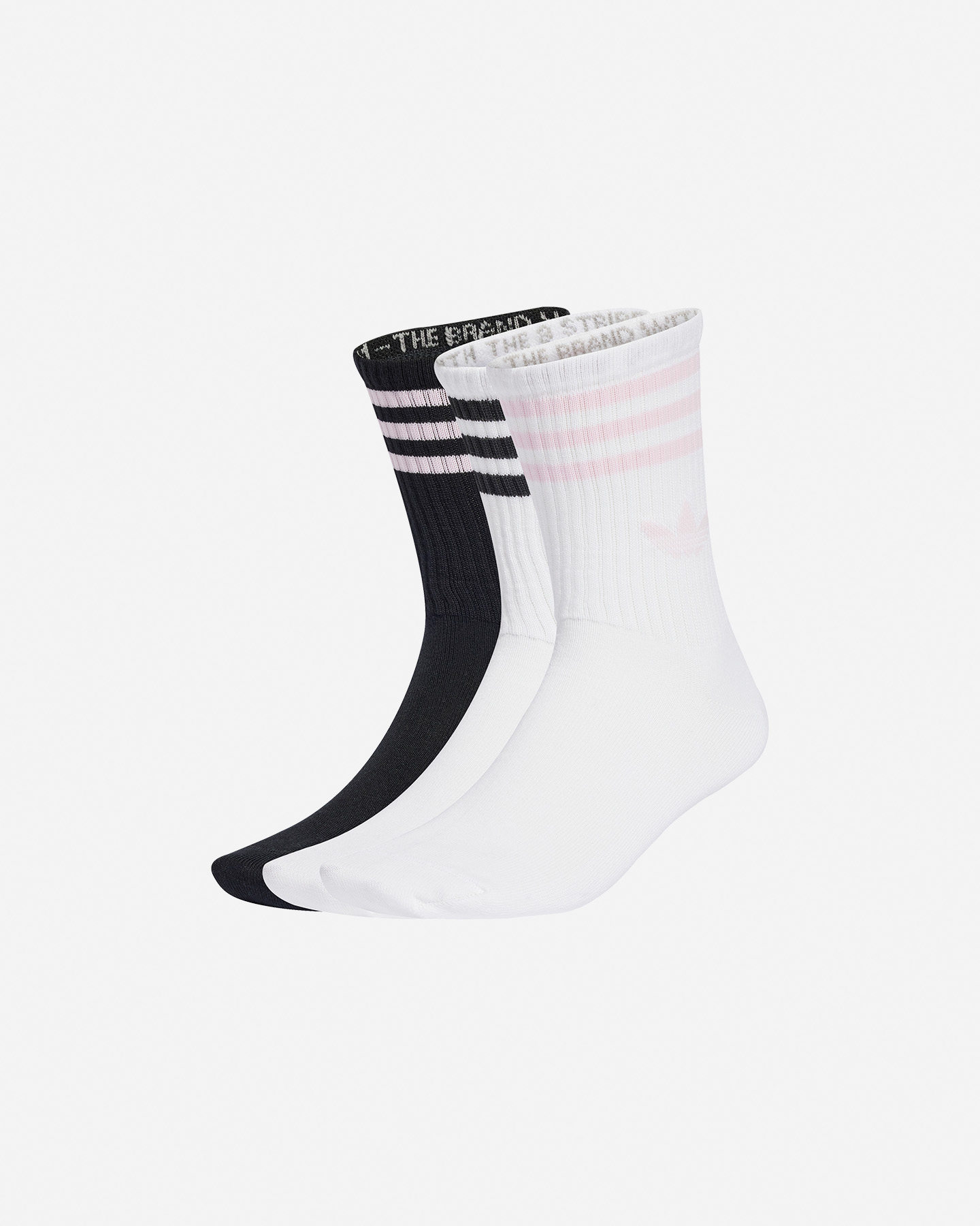 Calze ADIDAS CREW 3PACK MID M - Color mix - 0 | Cisalfa Sport