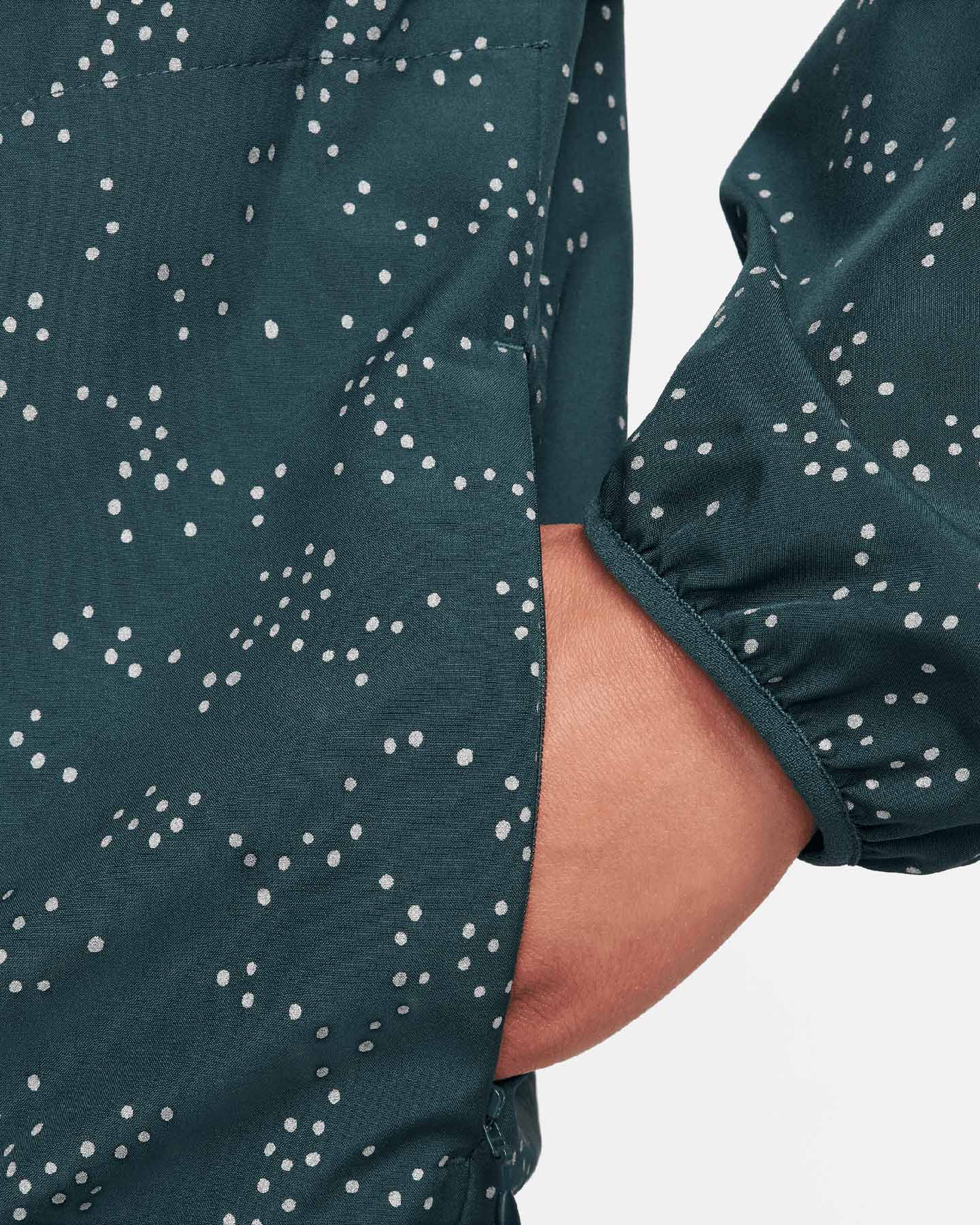 Giacca running NIKE NOVELTY W - Verde - 4 | Cisalfa Sport