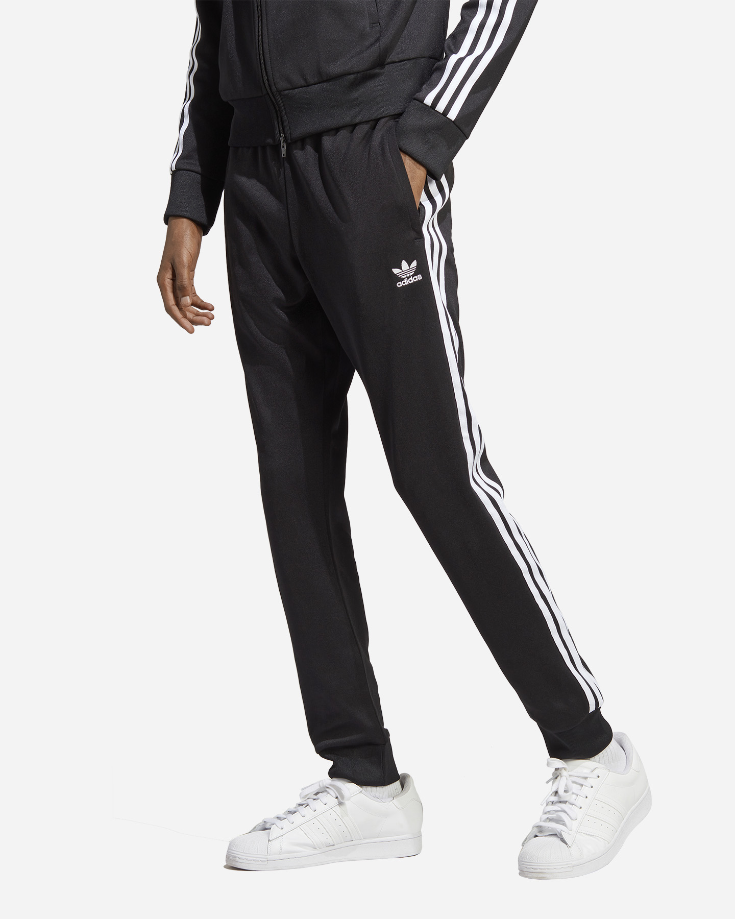 Pantalone ADIDAS 3STRIPES M - Nero - 1 | Cisalfa Sport