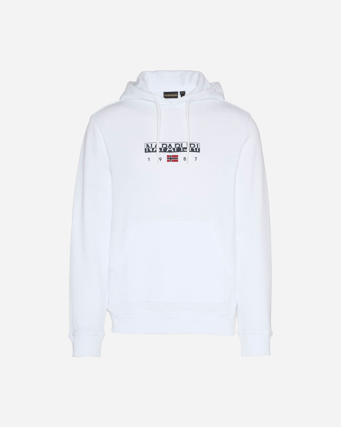 Felpa NAPAPIJRI LOGO FLAG M - Bianco - 0 | Cisalfa Sport