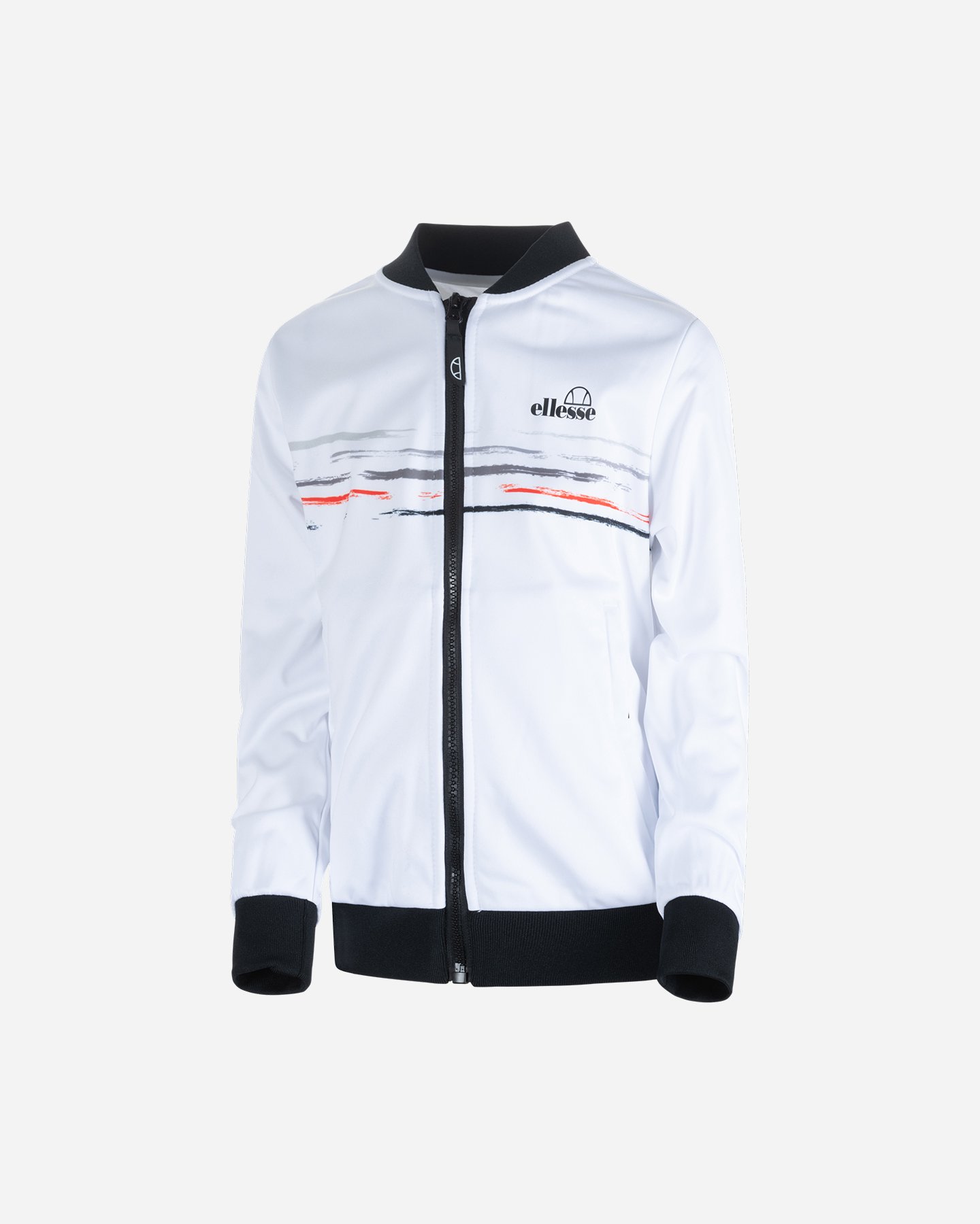 Tuta tennis ELLESSE FIVE STRIPES JR - Bianco - 0 | Cisalfa Sport