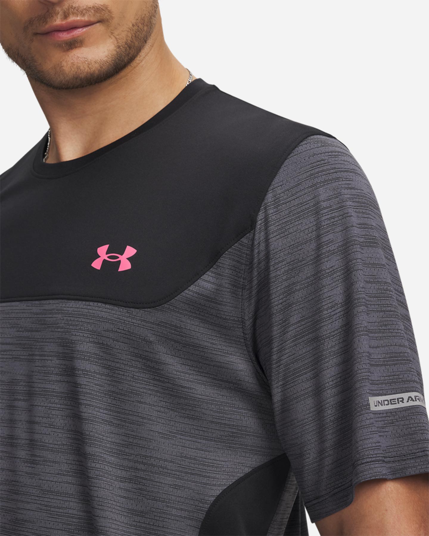 T-shirt UNDER ARMOUR TECH UTILITY M - Nero - 2 | Cisalfa Sport