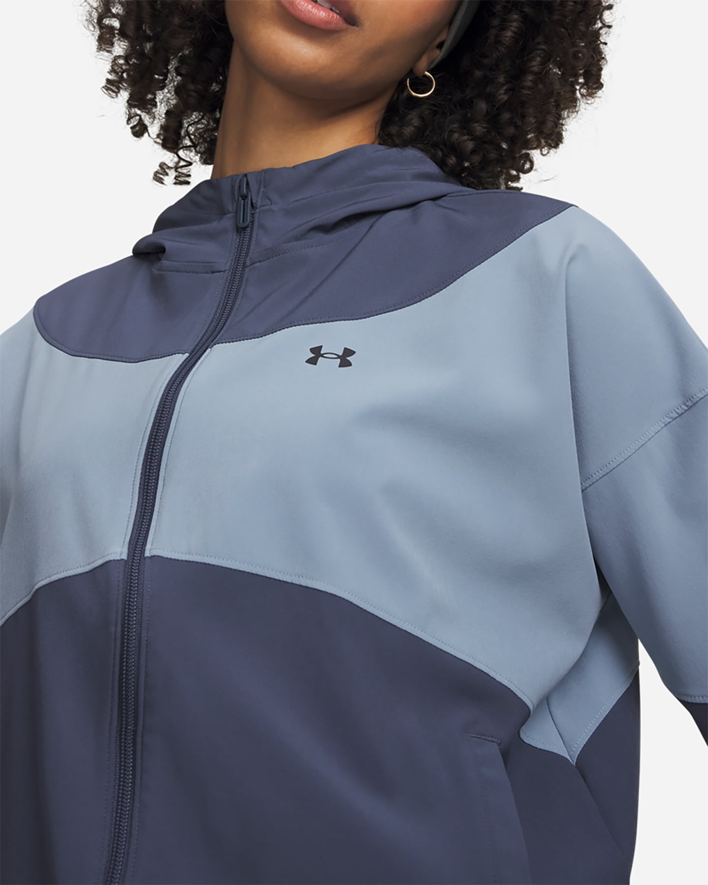 Felpa UNDER ARMOUR RIVAL W - Azzurro - 2 | Cisalfa Sport