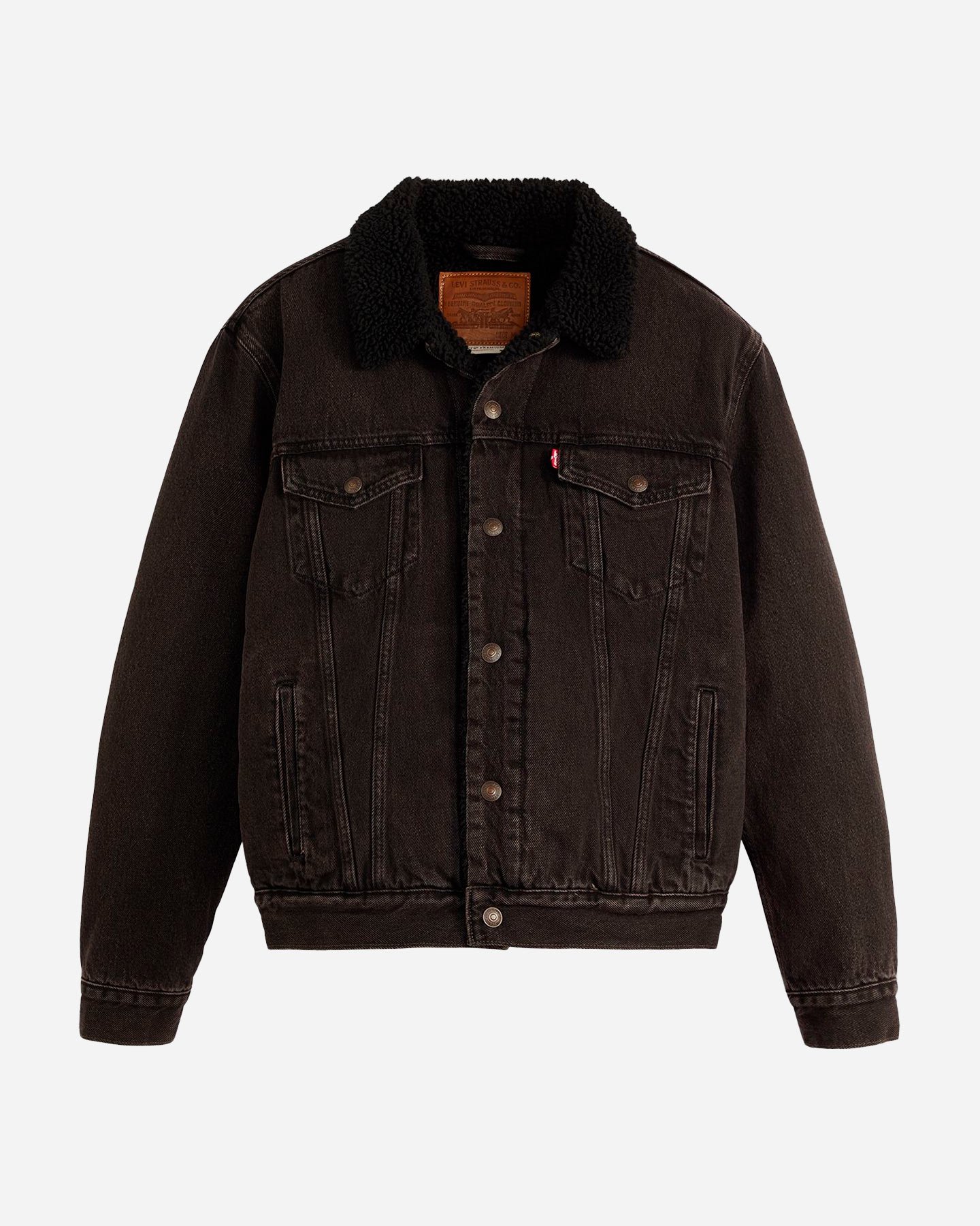 Giubbotto LEVI'S DENIM SHERPA M - Nero - 0 | Cisalfa Sport