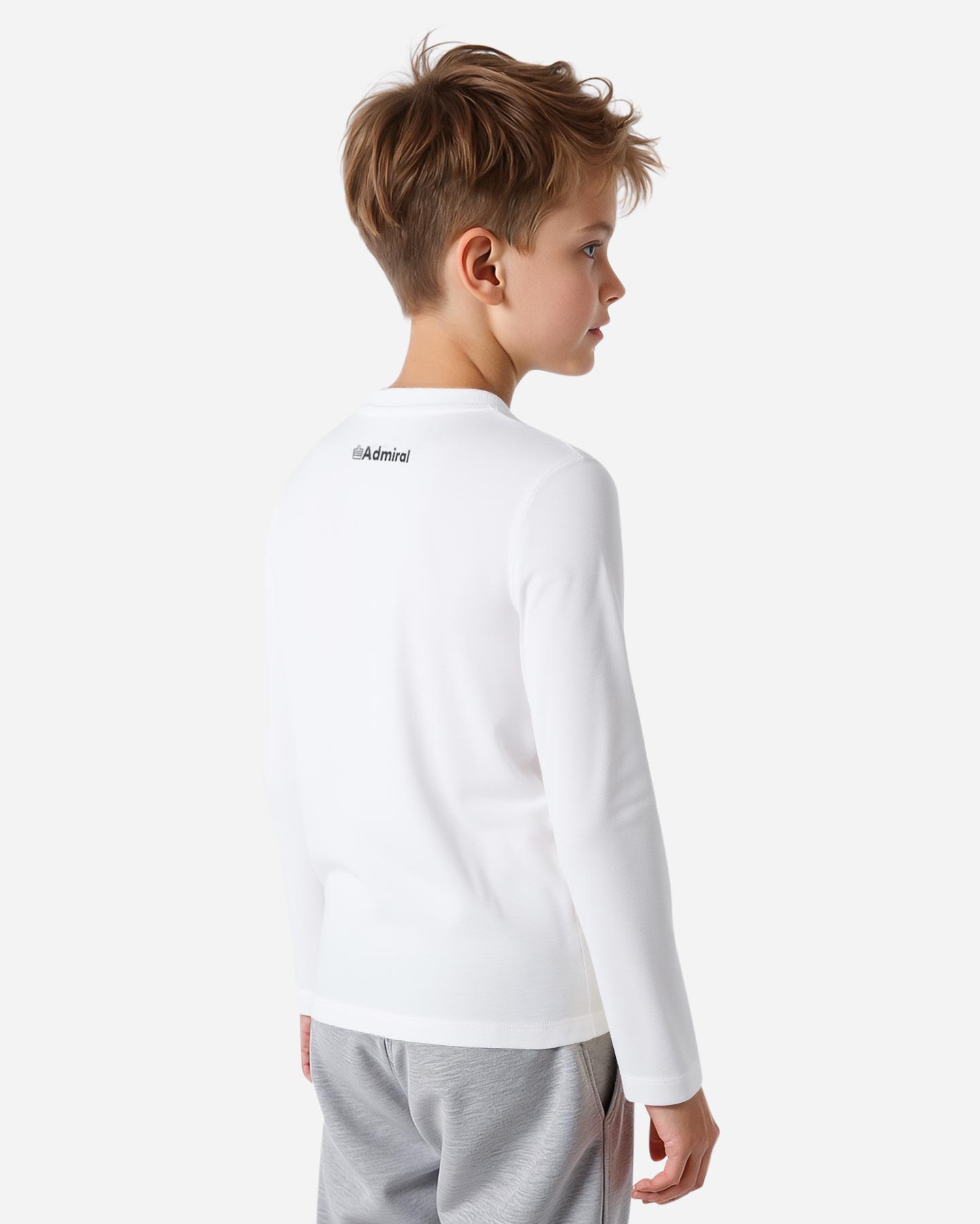 T-shirt ADMIRAL VARSITY JR - Bianco - 4 | Cisalfa Sport