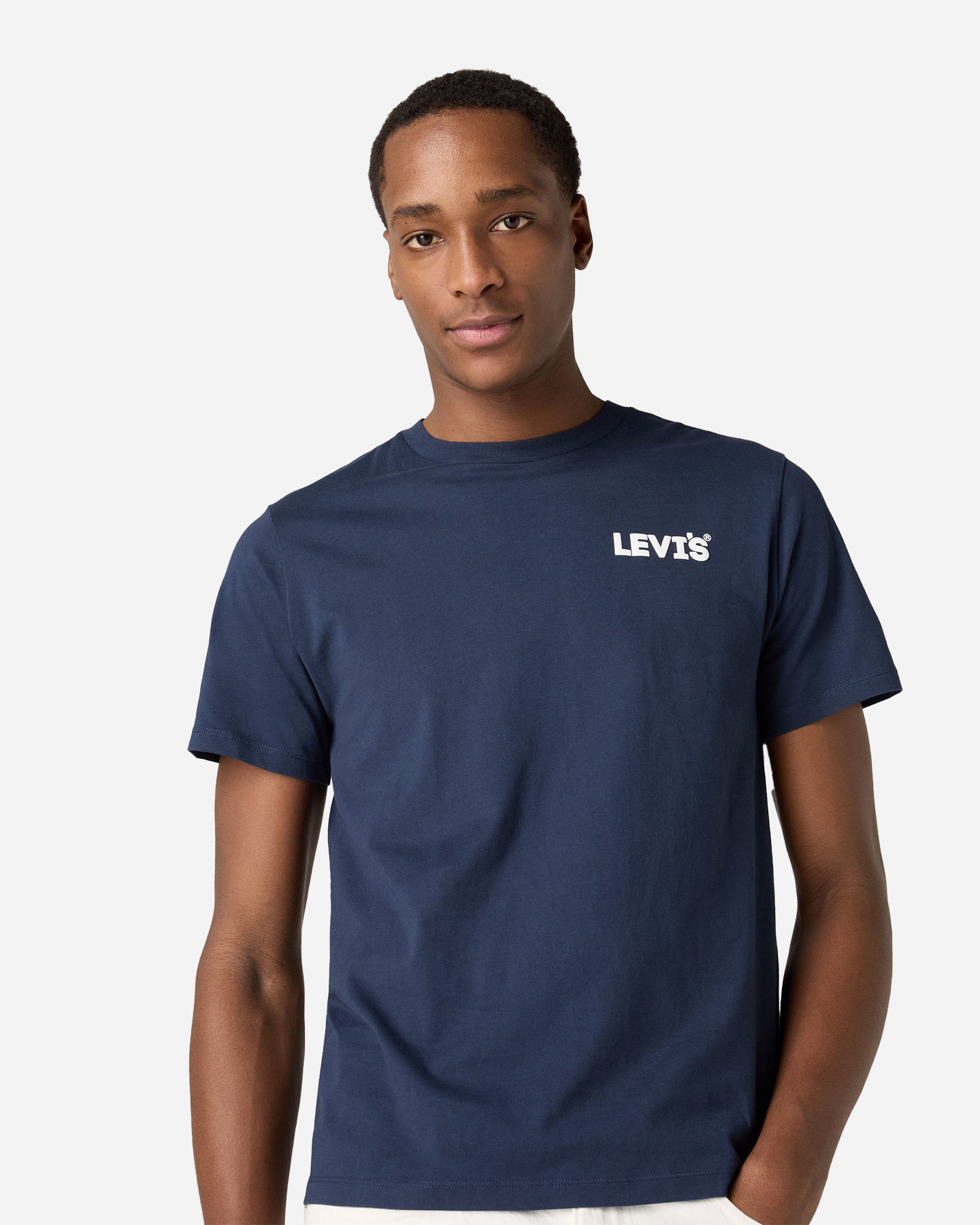 T-shirt LEVI'S LOGO SUEDE M - Blu - 5 | Cisalfa Sport