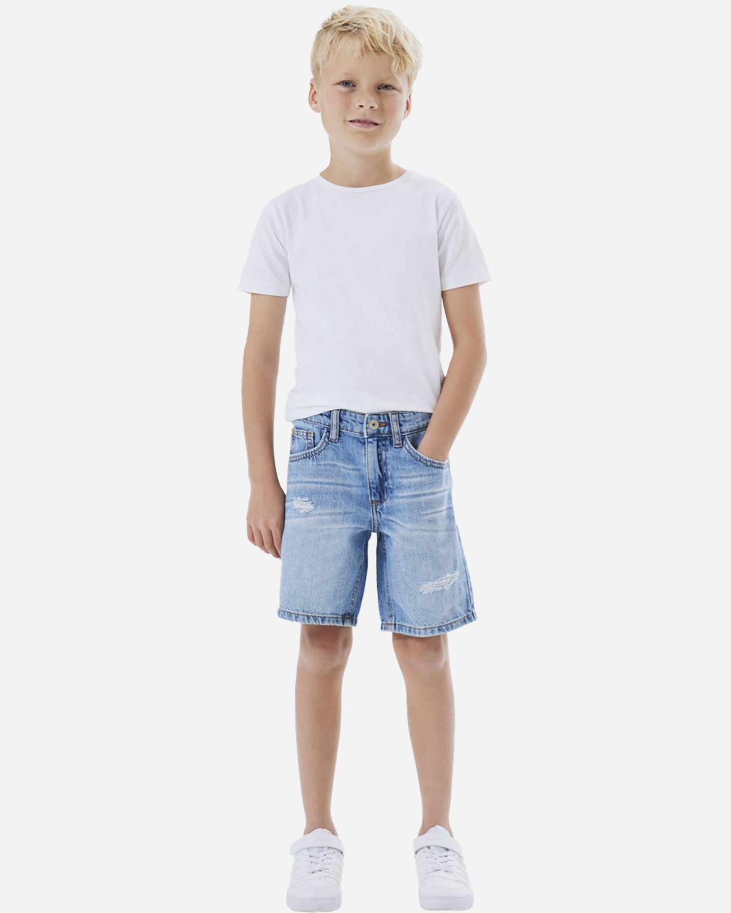 Bermuda NAME IT SLIM JR - Blu - 2 | Cisalfa Sport