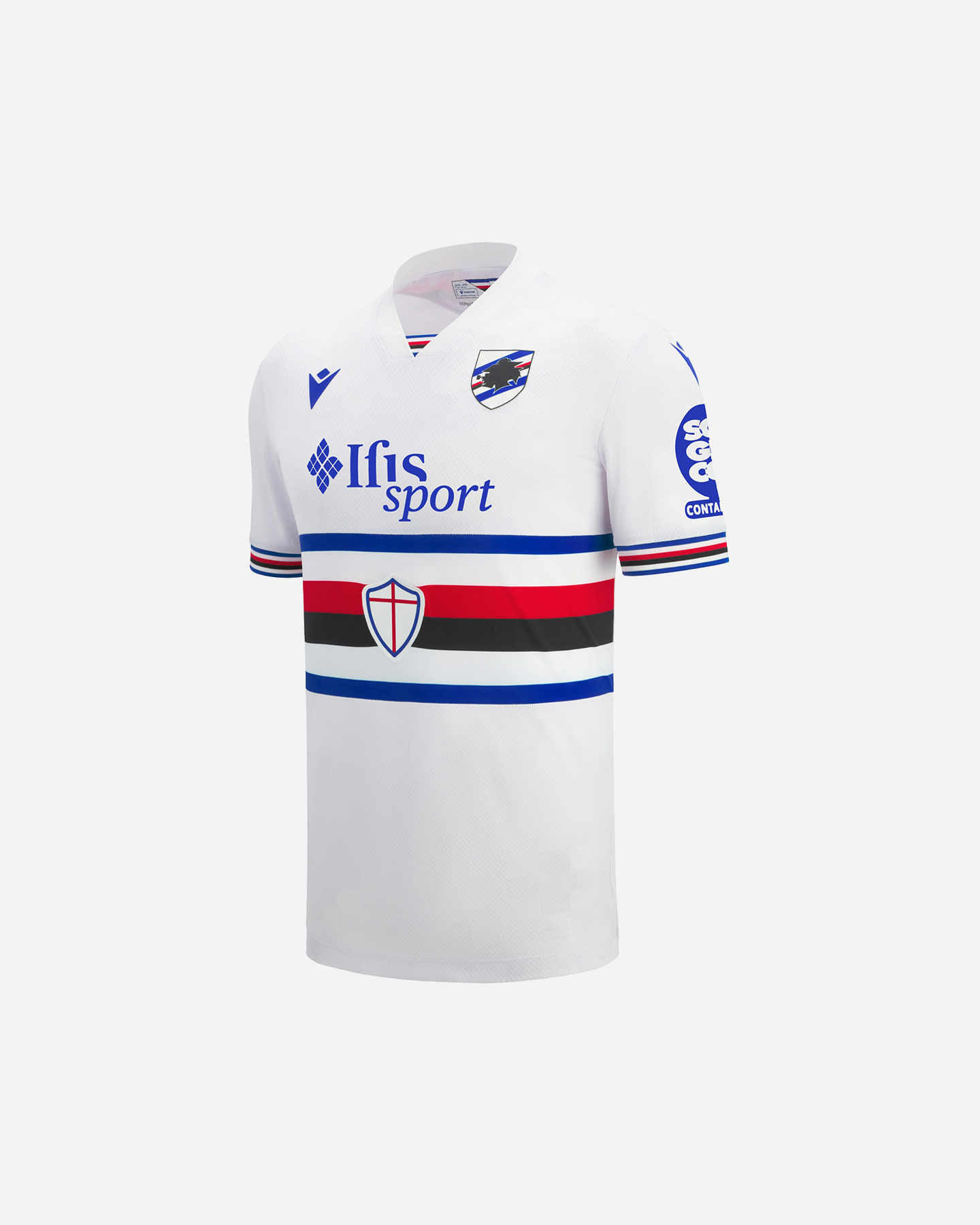 Maglia calcio ufficiale MACRON SAMPDORIA AWAY 25-26 JR - Color mix - 0 | Cisalfa Sport