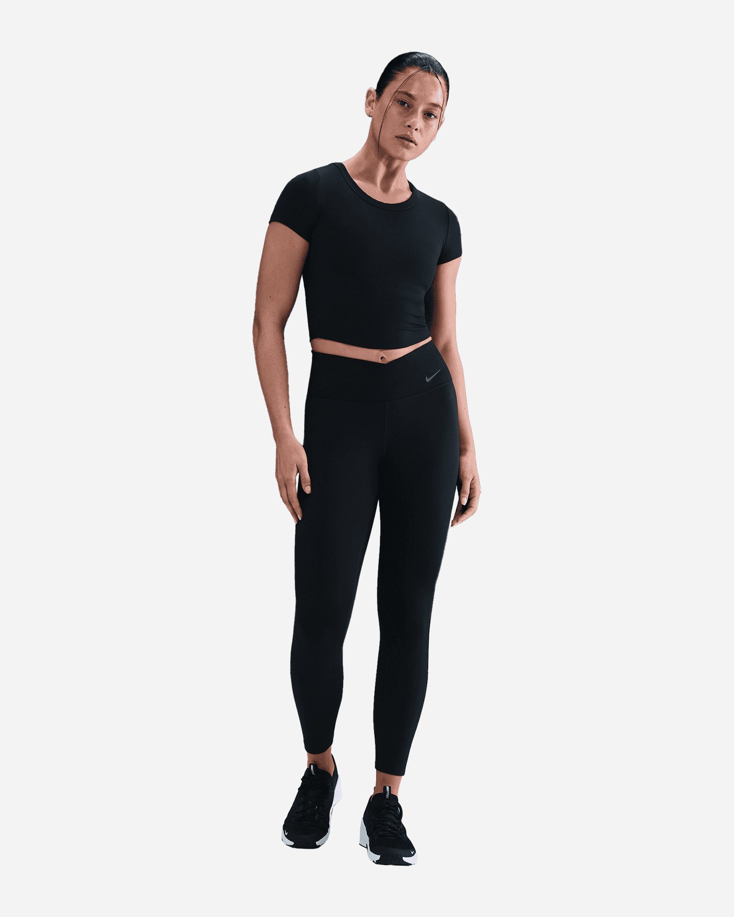 Leggings NIKE DRI FIT 7/8 W - Nero - 3 | Cisalfa Sport