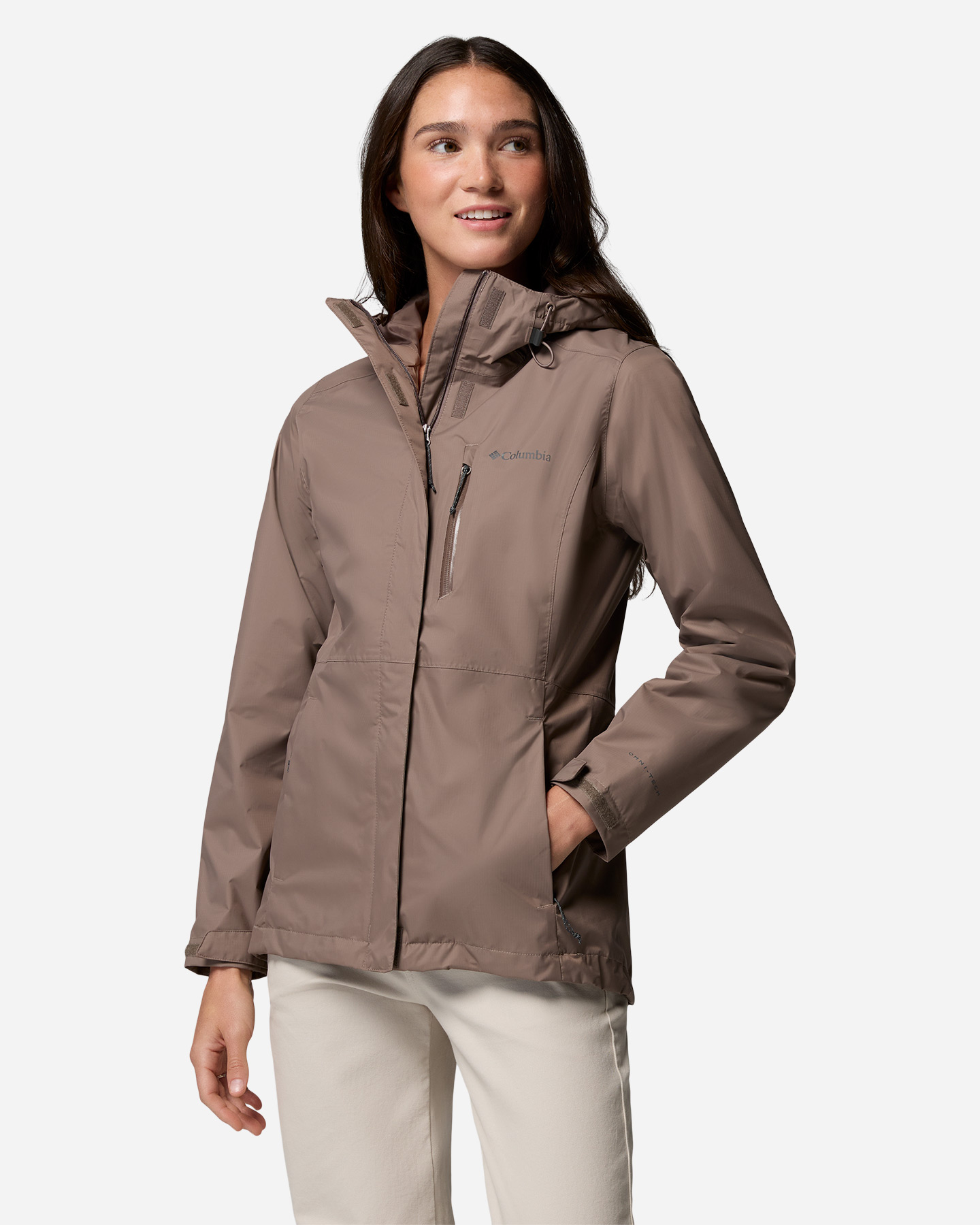 Giacca outdoor COLUMBIA POURING ADVENTURE III W - Marrone - 0 | Cisalfa Sport