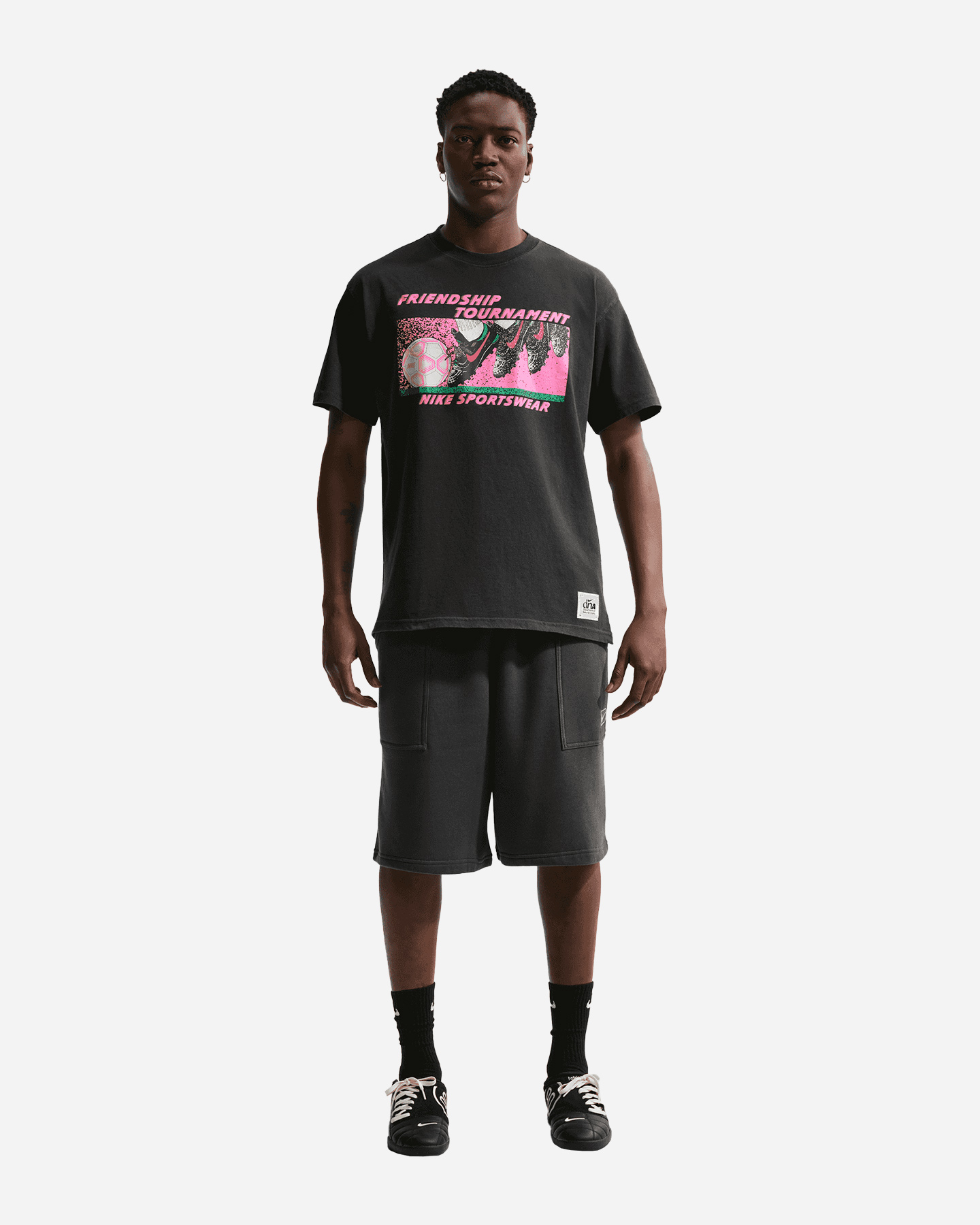 T-shirt NIKE FOOTBALL FRONT GFX M - Grigio - 1 | Cisalfa Sport