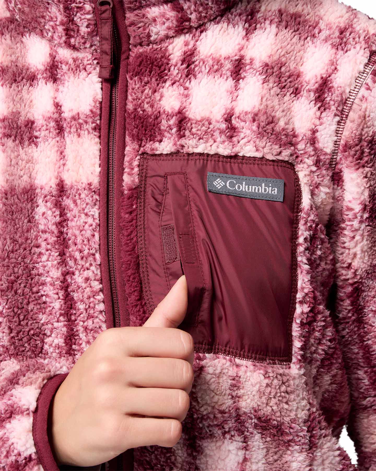 Felpa COLUMBIA WEST BEND W - Rosso - 4 | Cisalfa Sport