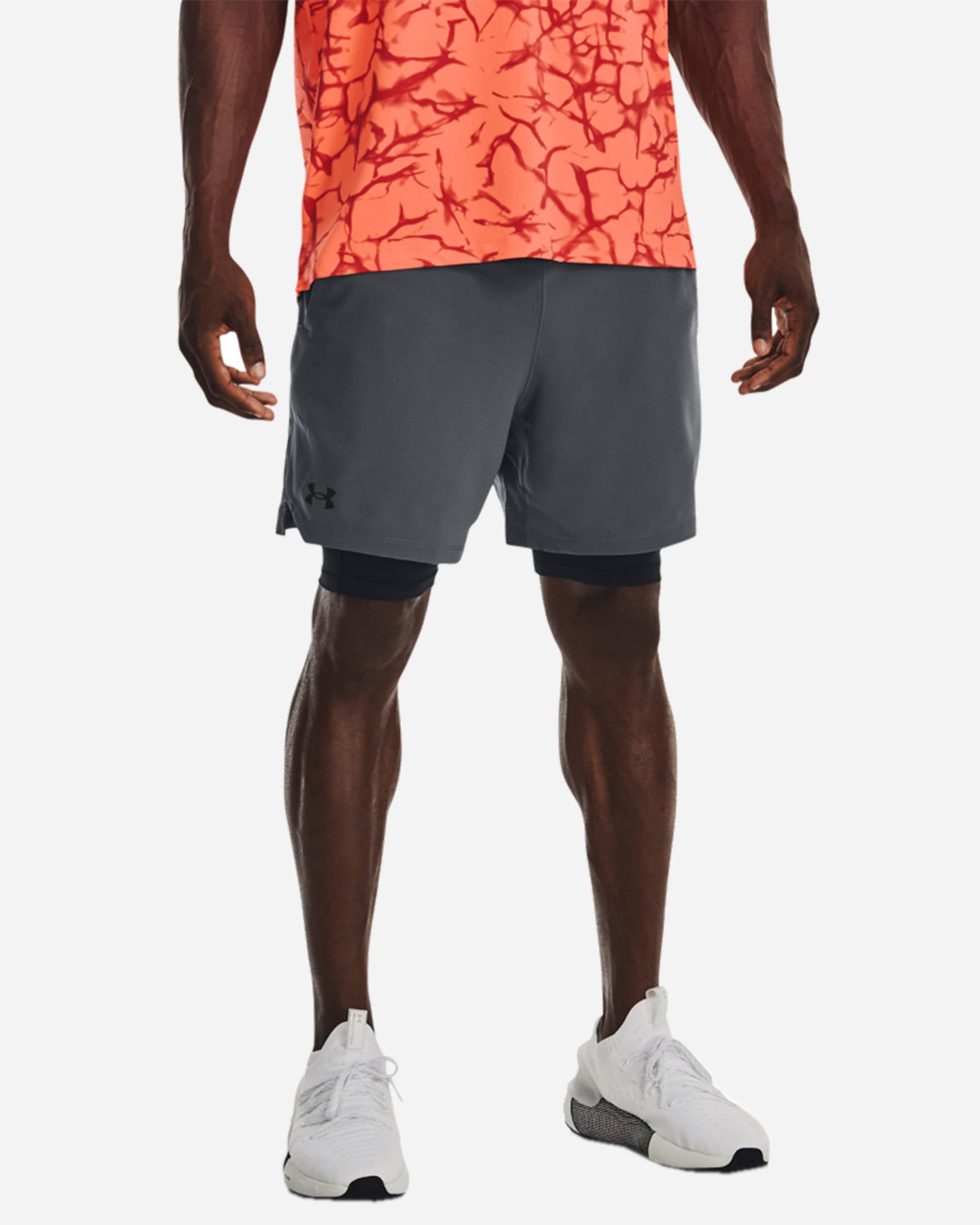 Pantalone training UNDER ARMOUR VANISH WOVEN 2IN1 M - Grigio - 0 | Cisalfa Sport