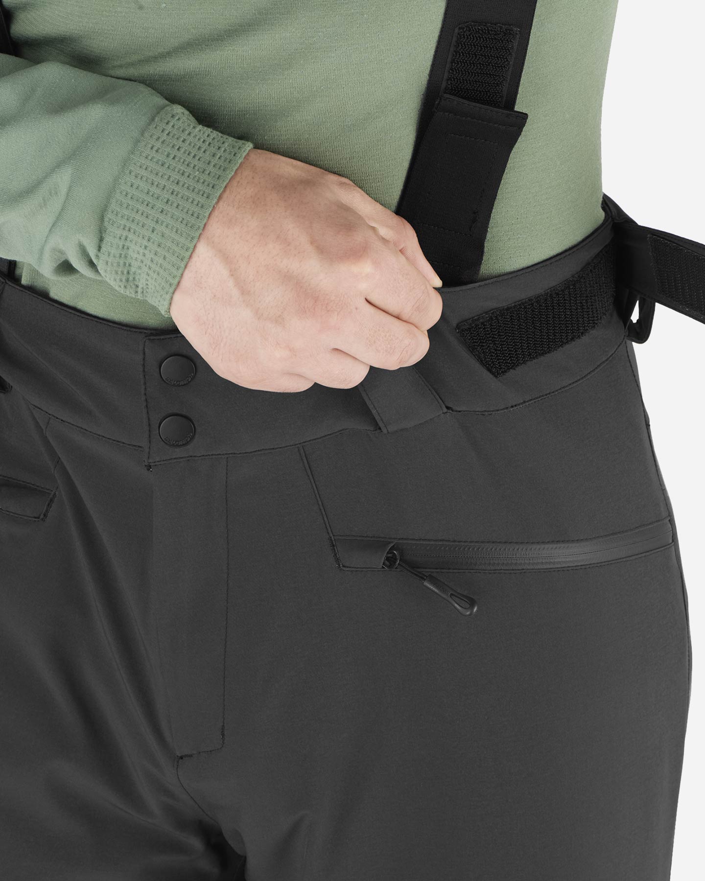 Pantalone sci SALOMON EDGE M - Nero - 4 | Cisalfa Sport