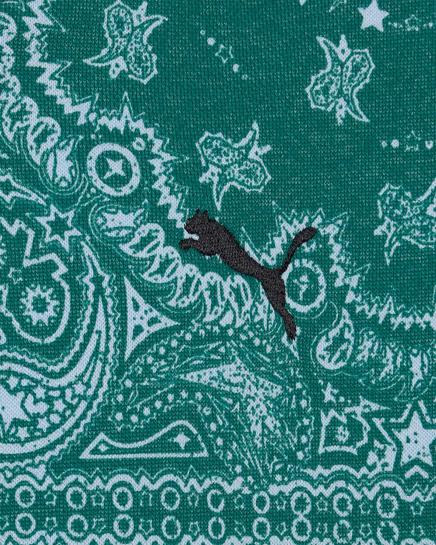 Felpa PUMA CROP JR - Verde - 2 | Cisalfa Sport