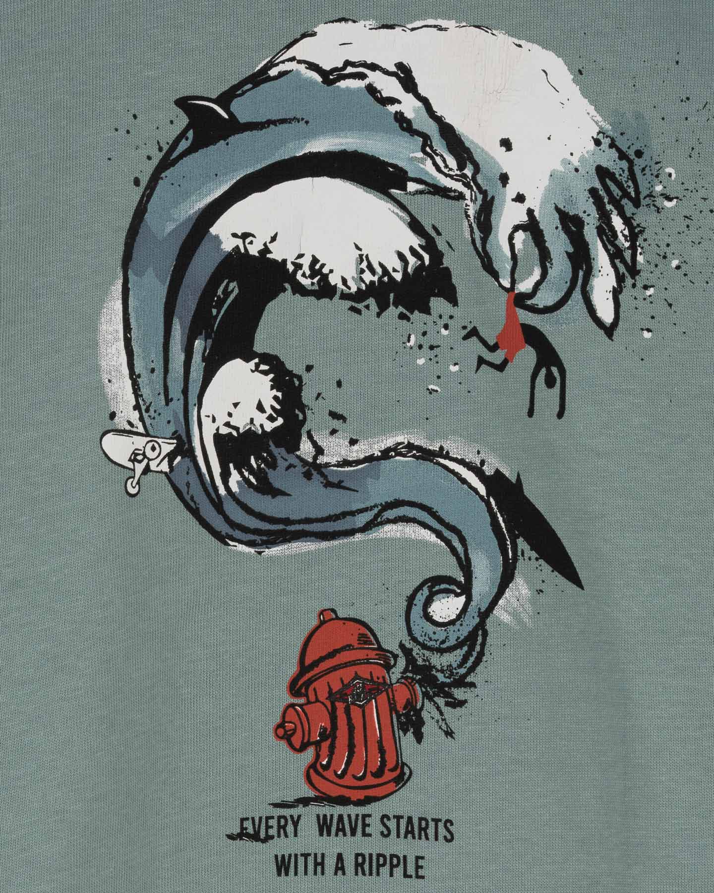 T-shirt BEAR SHORE BREAK JR - Azzurro - 2 | Cisalfa Sport