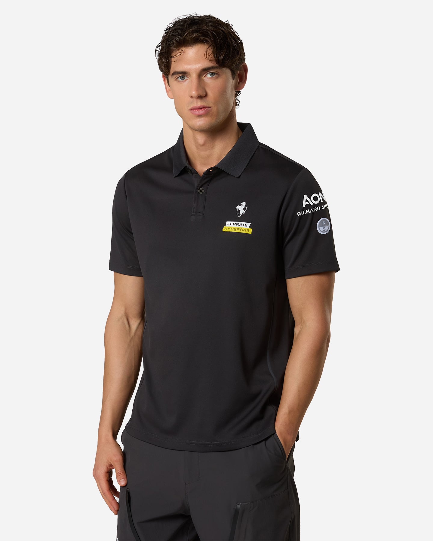 Polo NORTH SAILS COOLMAX FERRARI HYPERSAIL M - Grigio - 1 | Cisalfa Sport