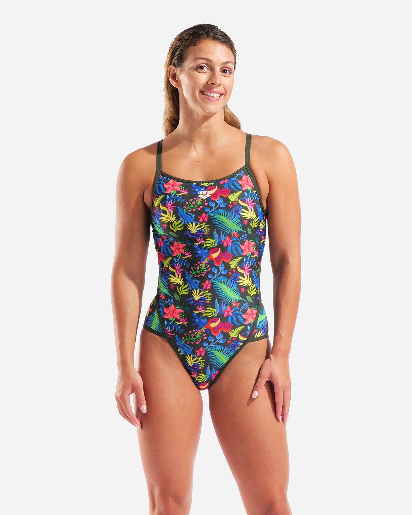 Costume piscina ARENA PICTURE W - Color mix - 0 | Cisalfa Sport