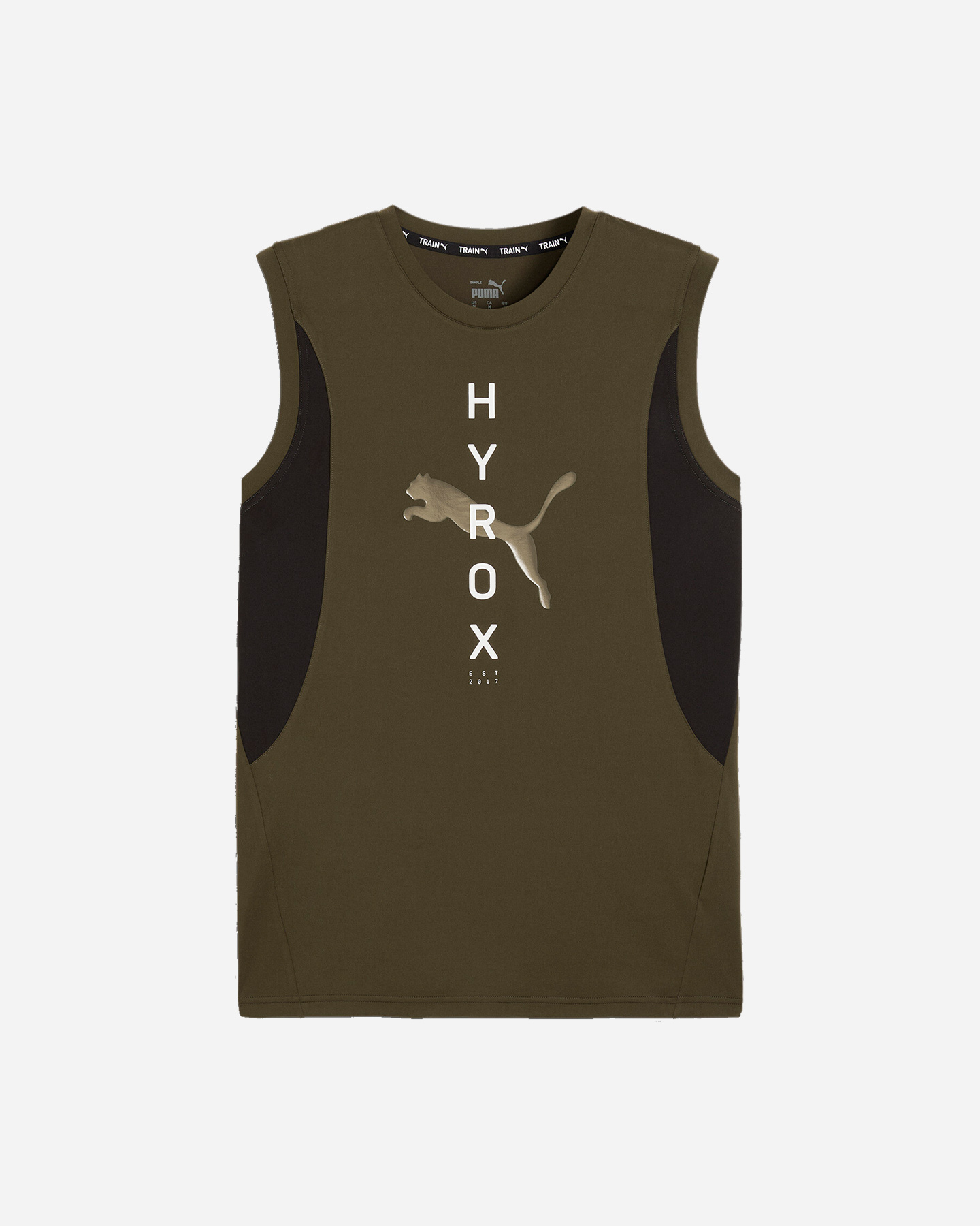 Canotta training PUMA HYROX ALWAYS ON CLOUDSPUN M - Verde - 0 | Cisalfa Sport