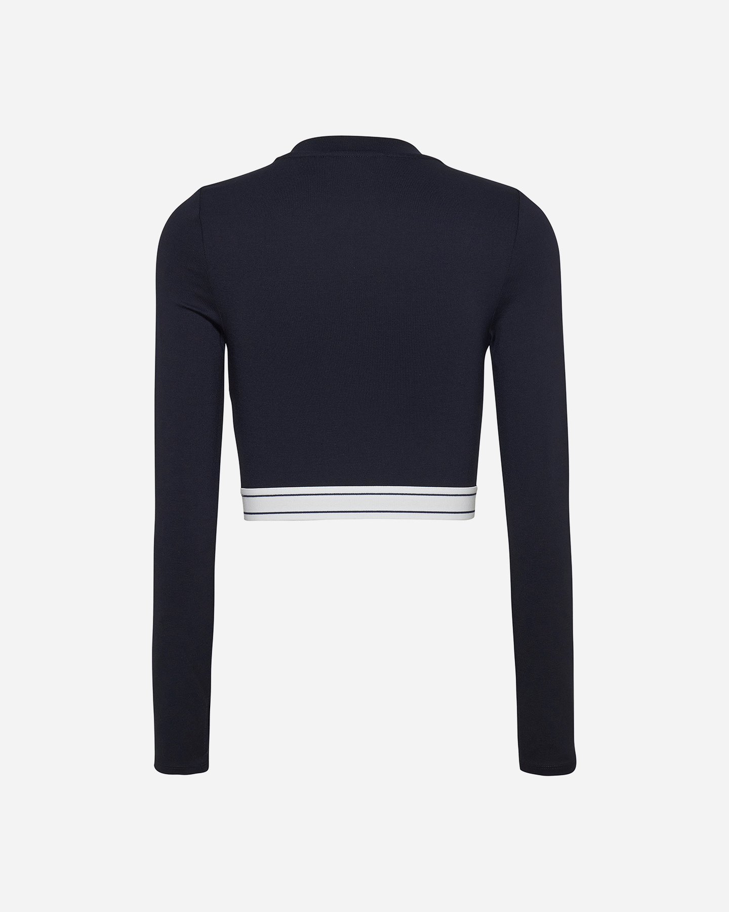 T-shirt TOMMY HILFIGER CROPAISTBAND W - Blu - 1 | Cisalfa Sport