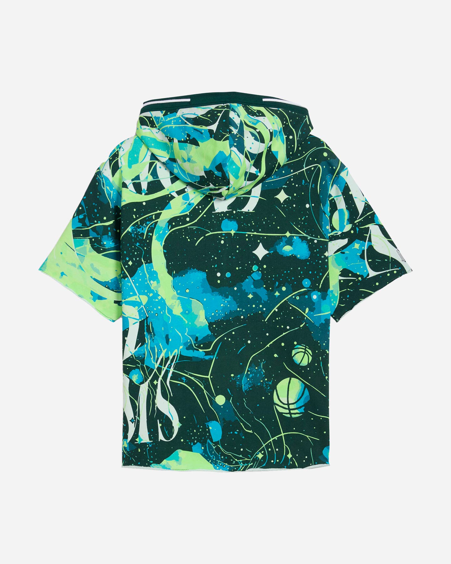 Felpa PUMA HOOPDREAMZ M - Verde - 1 | Cisalfa Sport