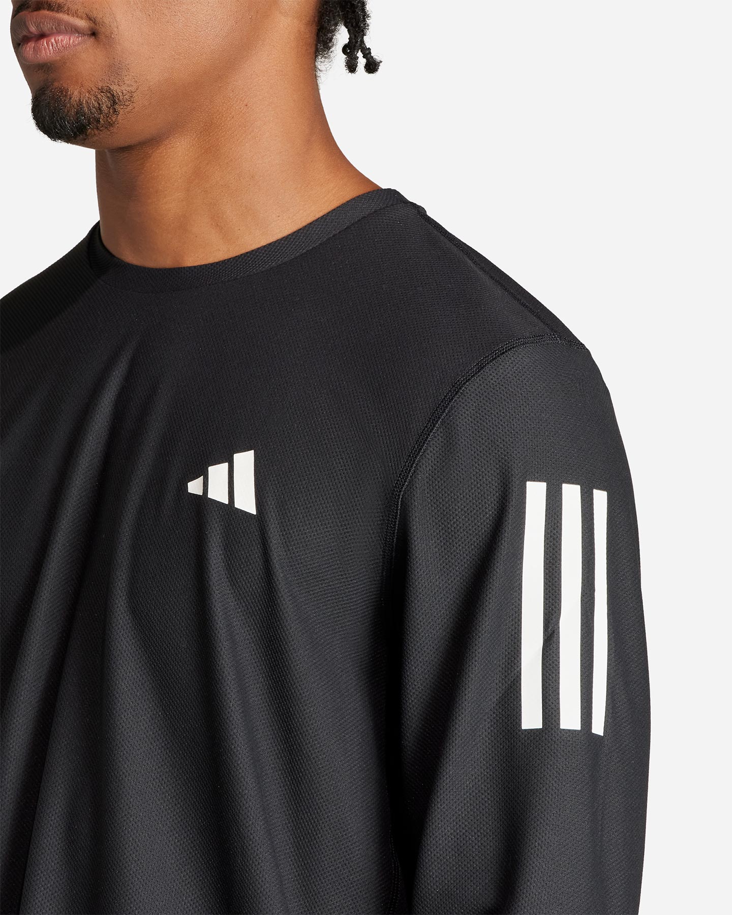 Maglia running ADIDAS OTR B M - Nero - 4 | Cisalfa Sport