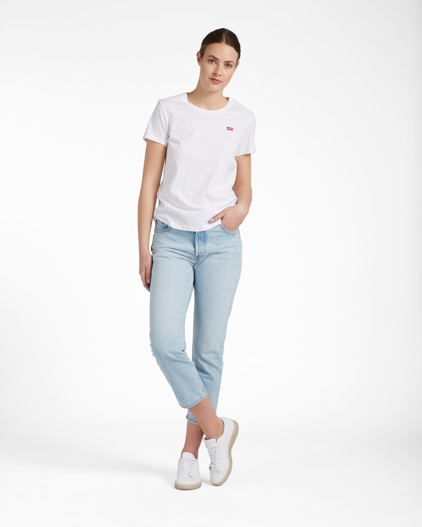 T-shirt LEVI'S LOGO CHESTHIT W - Bianco - 1 | Cisalfa Sport