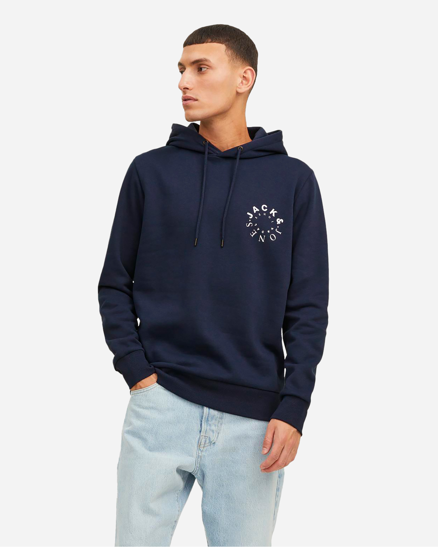 Felpa JACK & JONES WARRIOR M - Blu - 1 | Cisalfa Sport