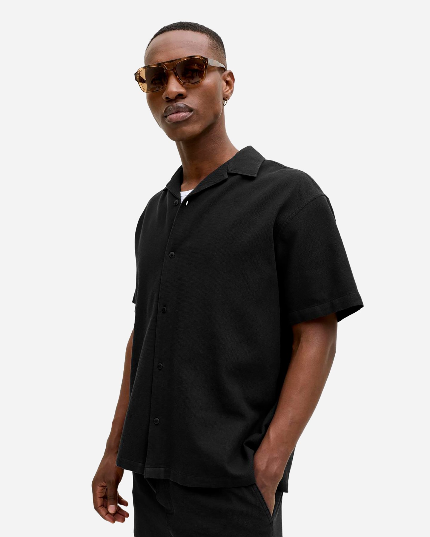 Camicia JACK & JONES JJGLOBAL M - Nero - 1 | Cisalfa Sport