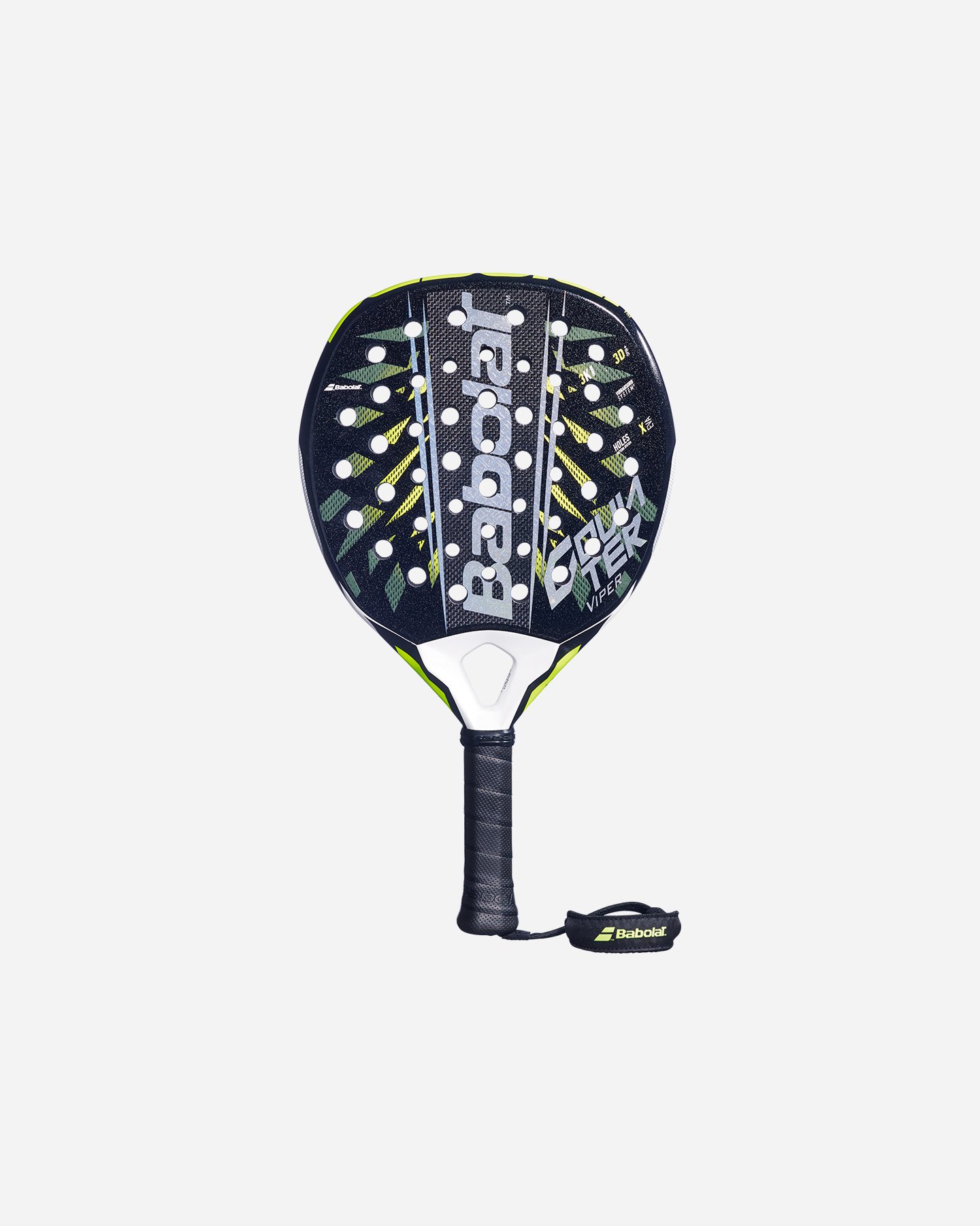 Racchetta padel performance BABOLAT COUNTER VIPER 2.6  - Giallo - 0 | Cisalfa Sport