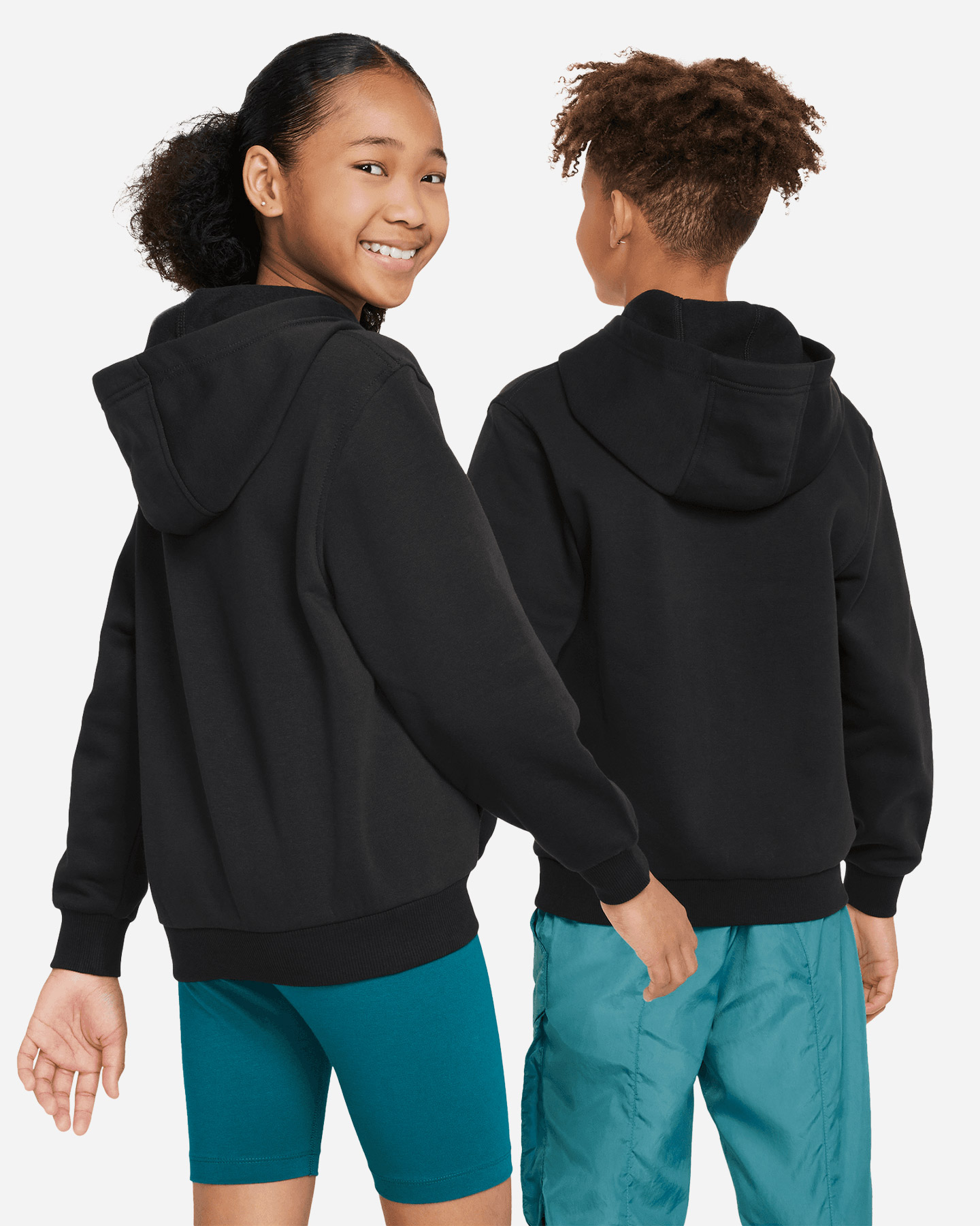 Felpa NIKE OVER BIG LOGO JR - Nero - 1 | Cisalfa Sport