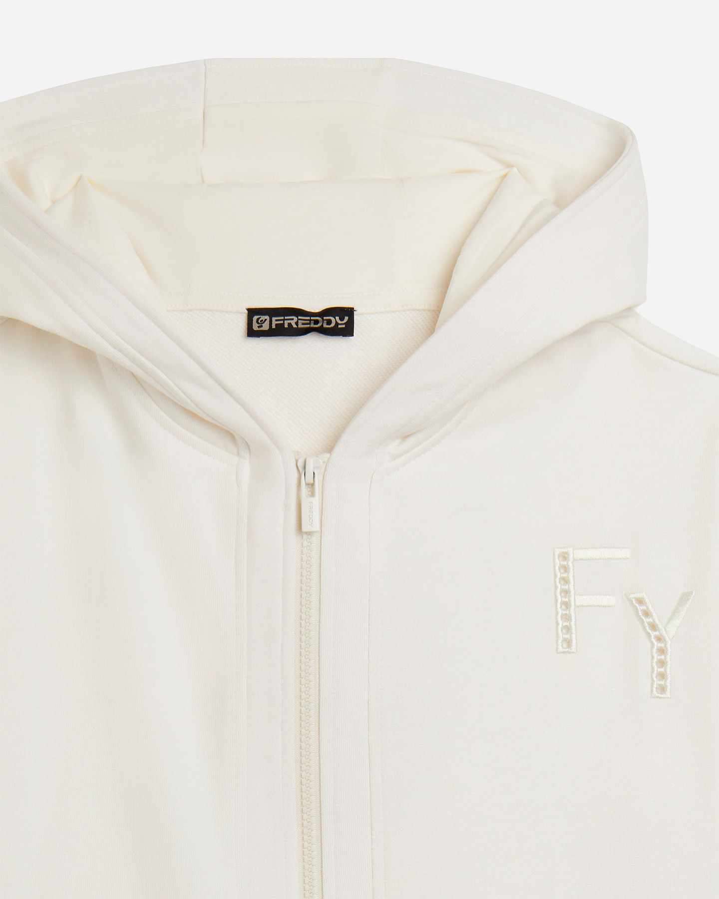 Felpa FREDDY TRAFORATO W - Bianco - 2 | Cisalfa Sport