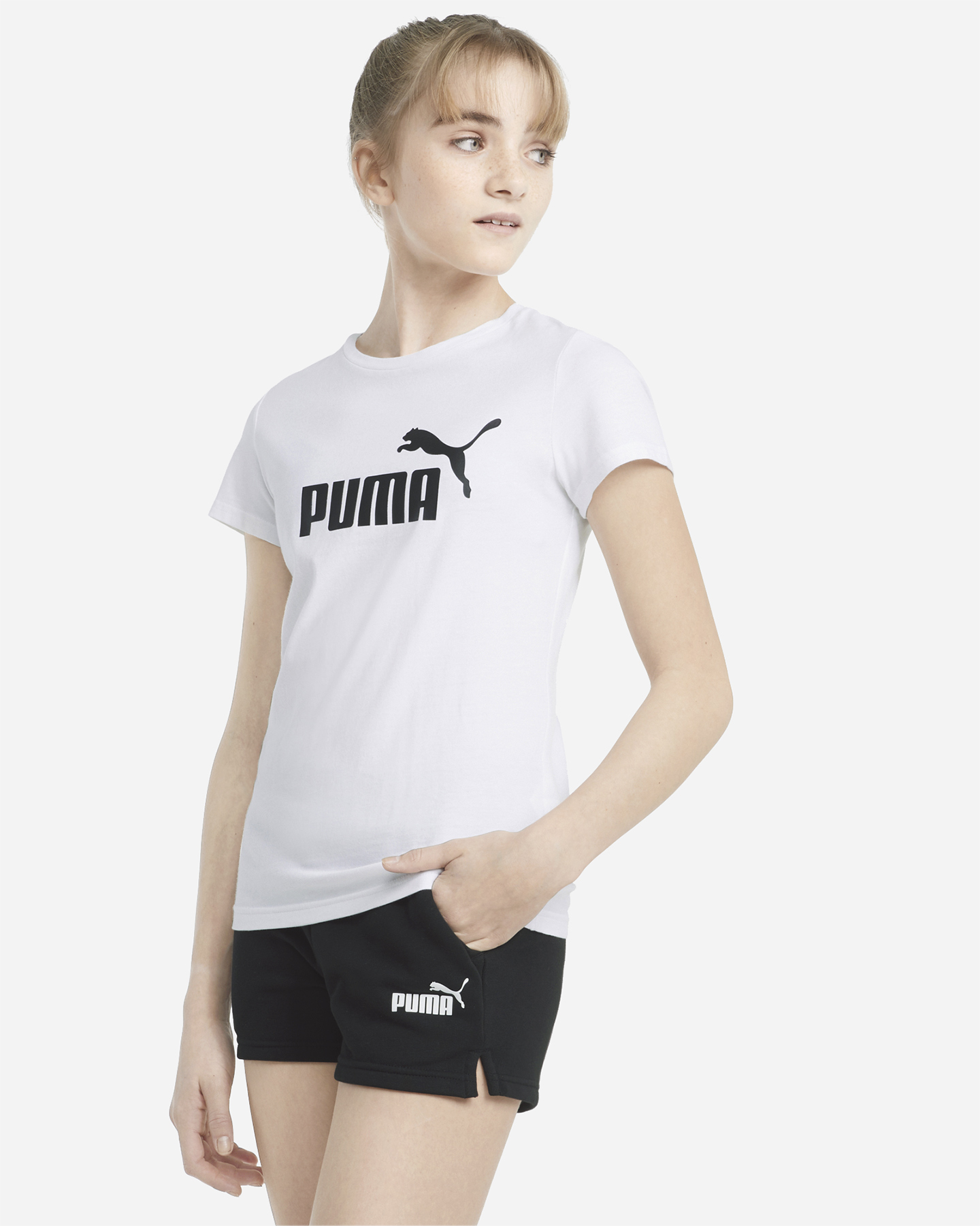 Completo PUMA SET BASIC JR - Bianco - 2 | Cisalfa Sport