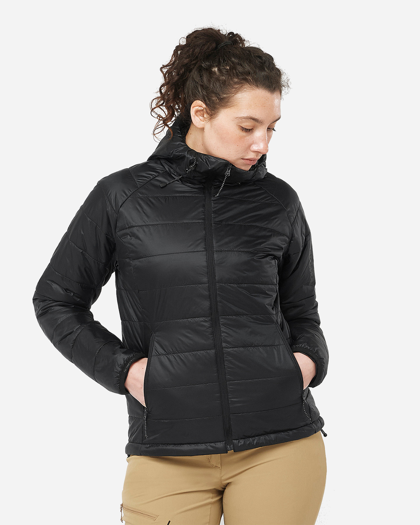 Giacca outdoor SALOMON OUTLINE INSULETED W - Nero - 1 | Cisalfa Sport