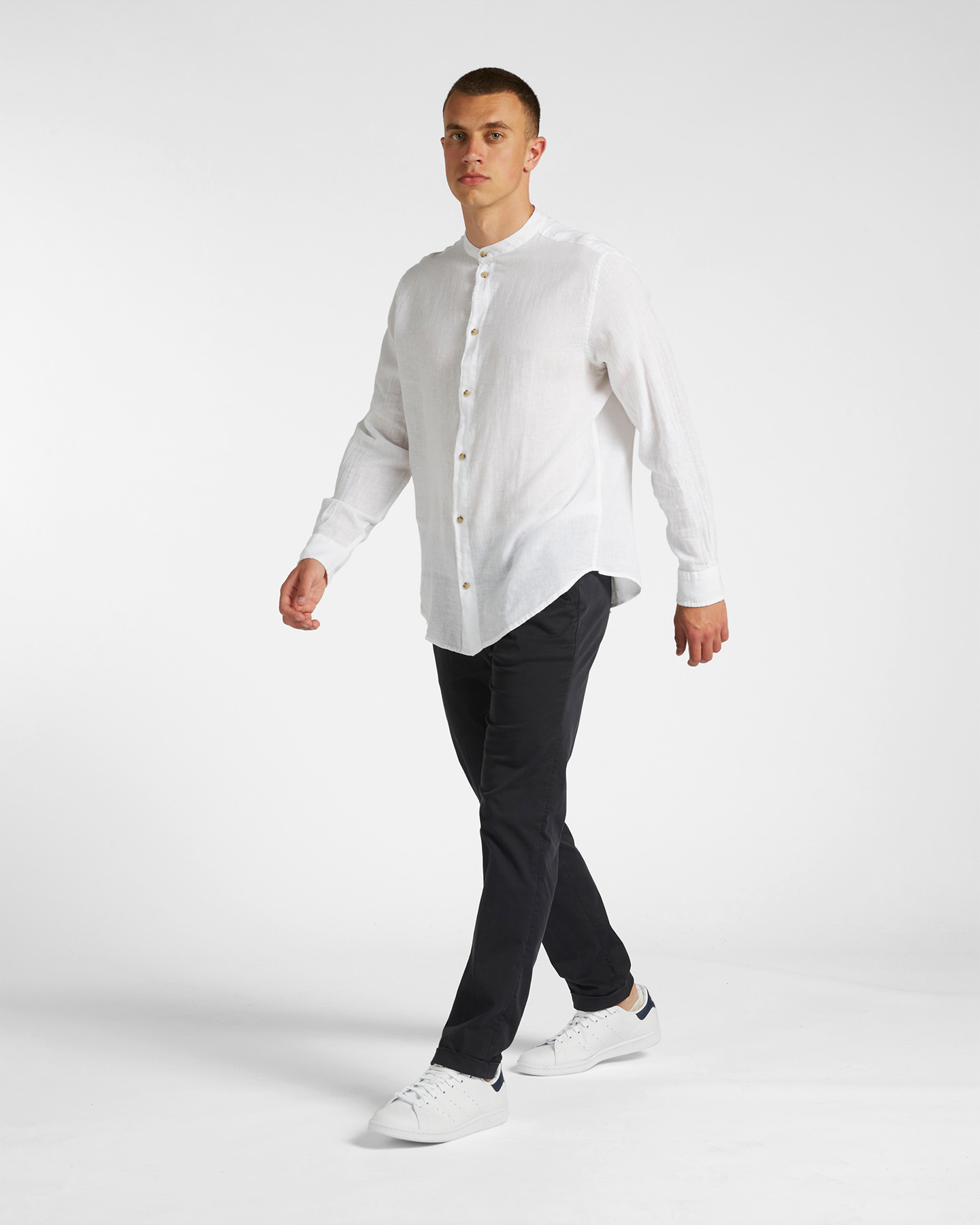 Camicia DACK'S LINEN COLLECTION M - Bianco - 3 | Cisalfa Sport