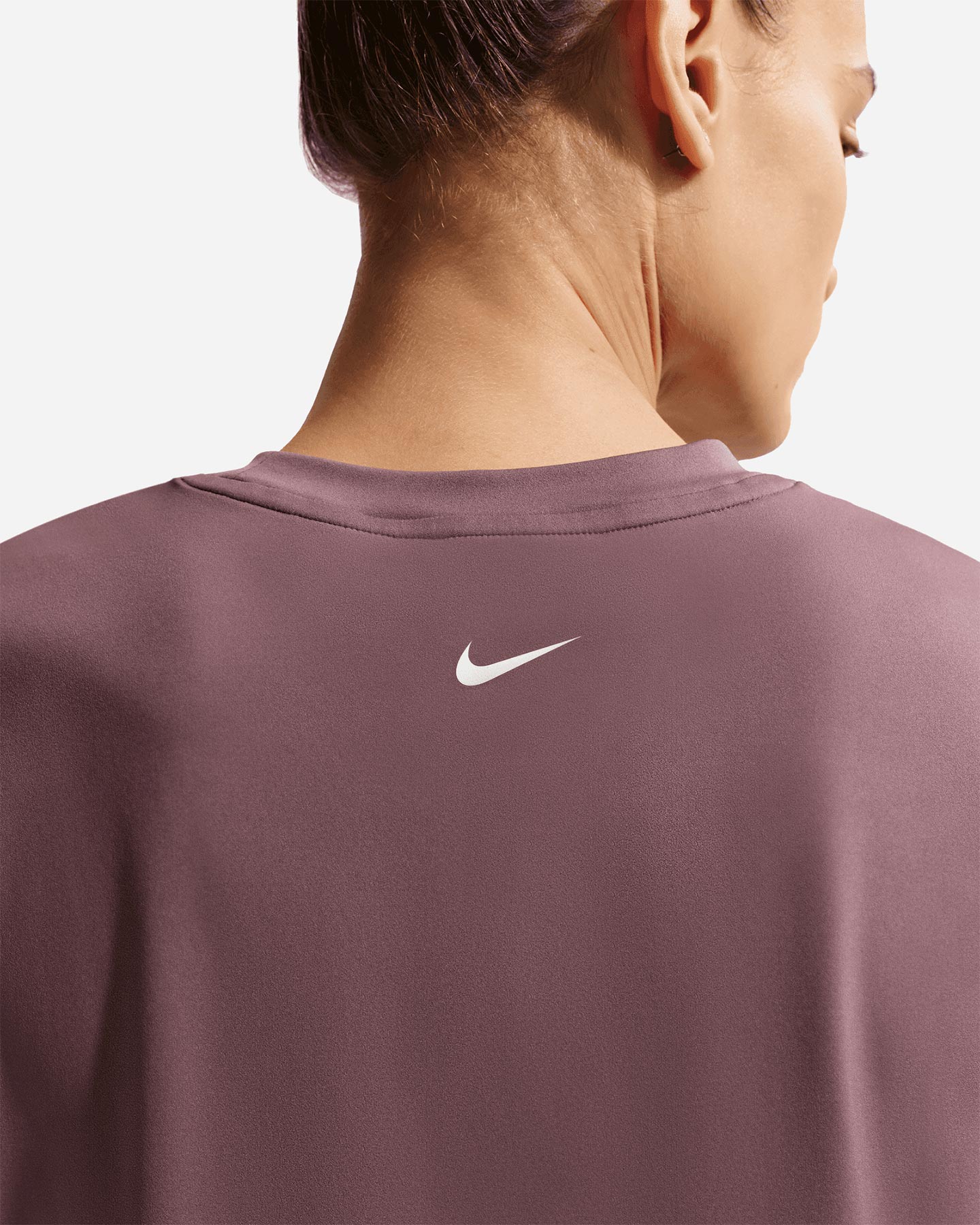 T-shirt training NIKE DRI FIT PRO W - Marrone - 4 | Cisalfa Sport