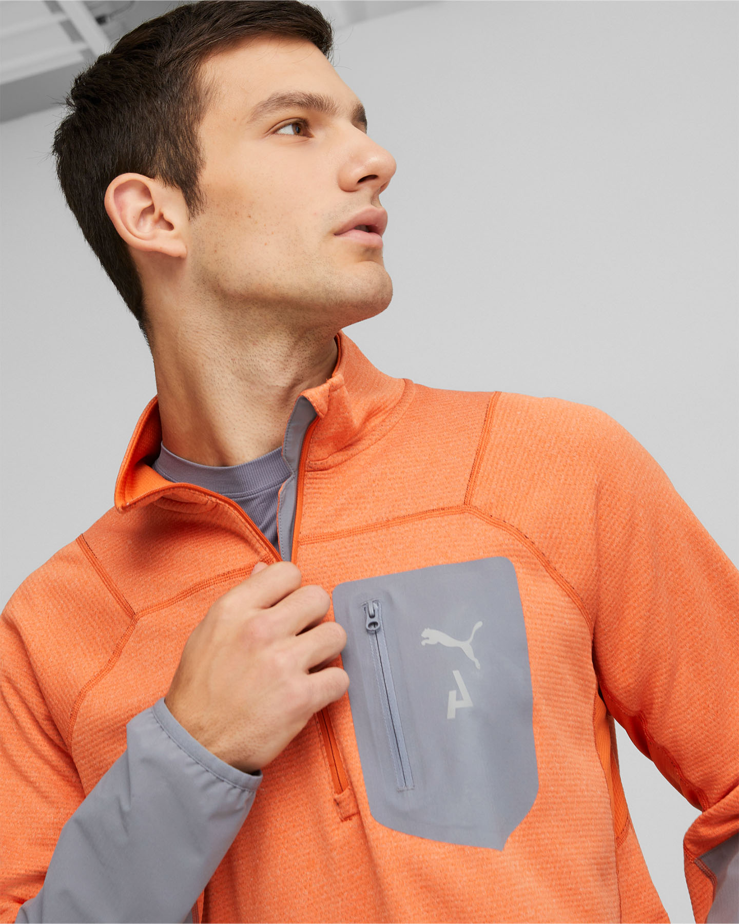 Giacca running PUMA SEASONS M - Rosso - 2 | Cisalfa Sport