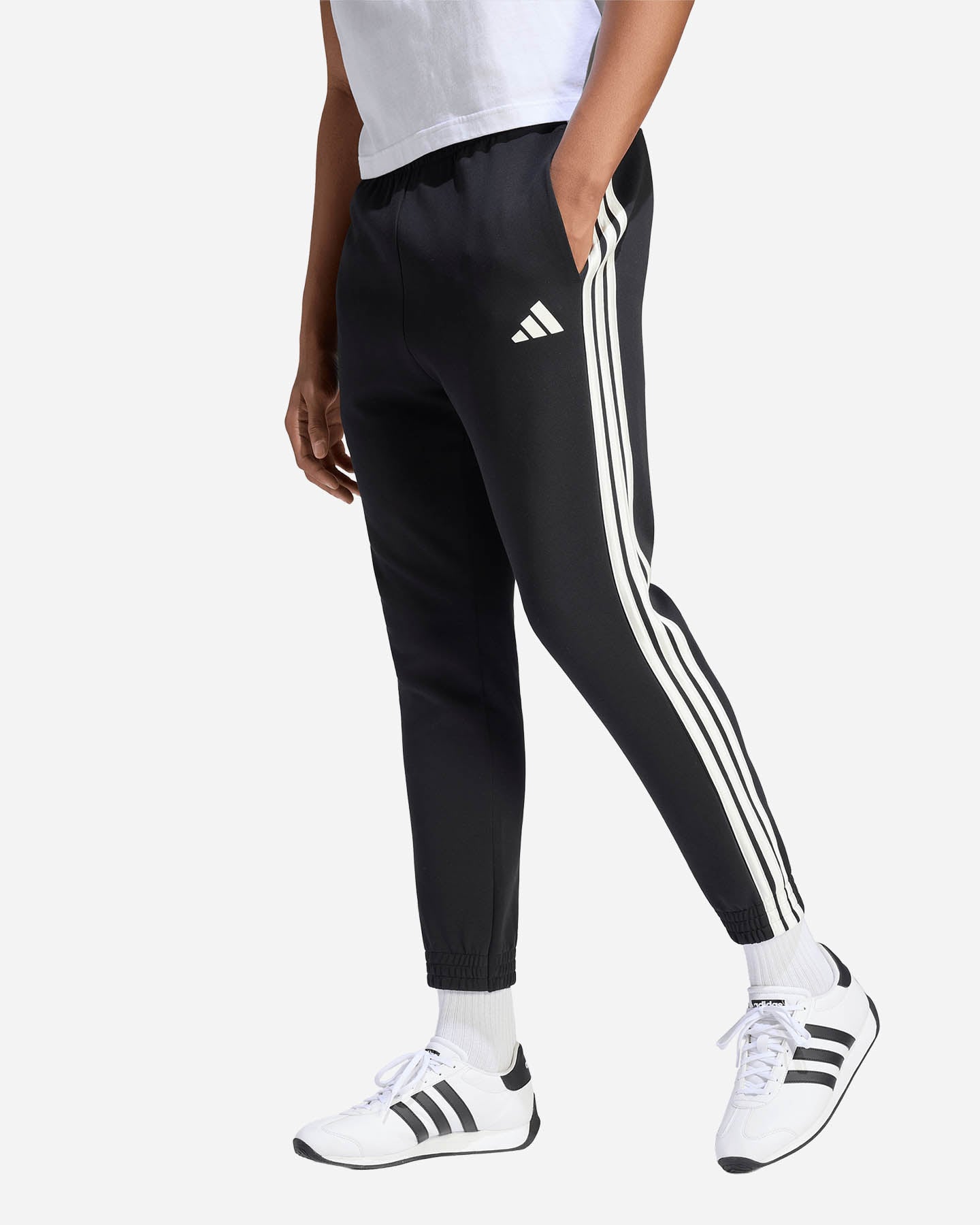 Pantalone ADIDAS STADIUM 3STRIPES M - Nero - 1 | Cisalfa Sport
