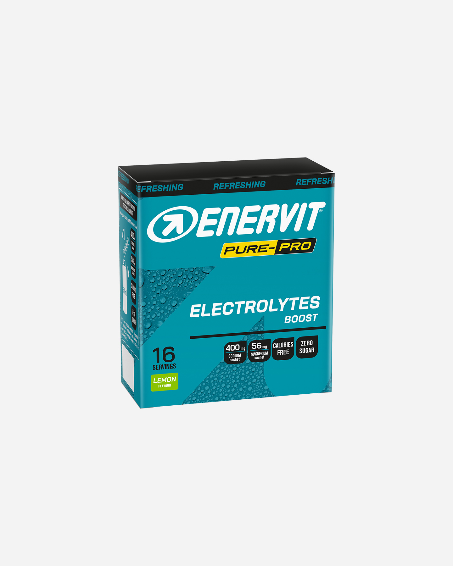 Energetico ENERVIT ELECTROLYTES BOOST LIMONE 16 BUSTE 4 G  - Color mix - 0 | Cisalfa Sport