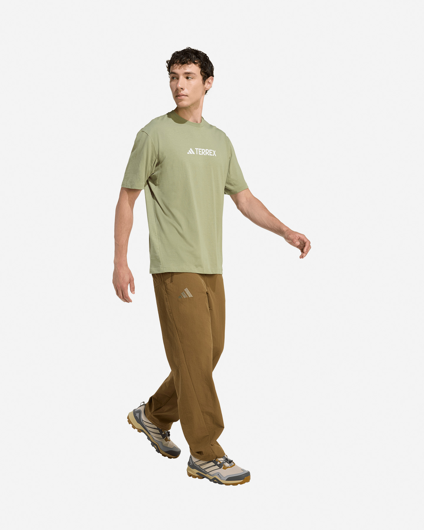 T-shirt ADIDAS TERREX CLASSIC LOGO M - Verde - 3 | Cisalfa Sport