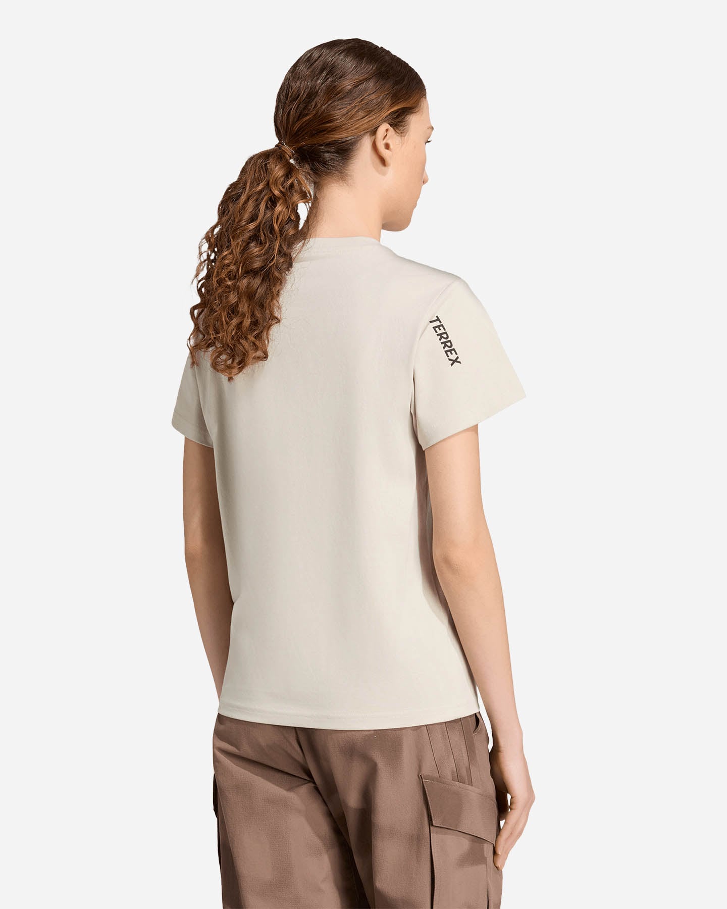 T-shirt ADIDAS TERREX NATURE GRAPHIC W - Beige - 3 | Cisalfa Sport